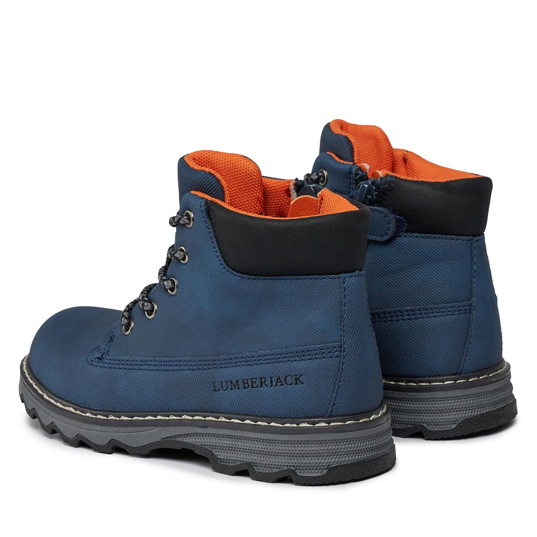 Lumberjack Pohodni čevlji LILO SBB8501-004-S01 Mornarsko modra - Pepit.si