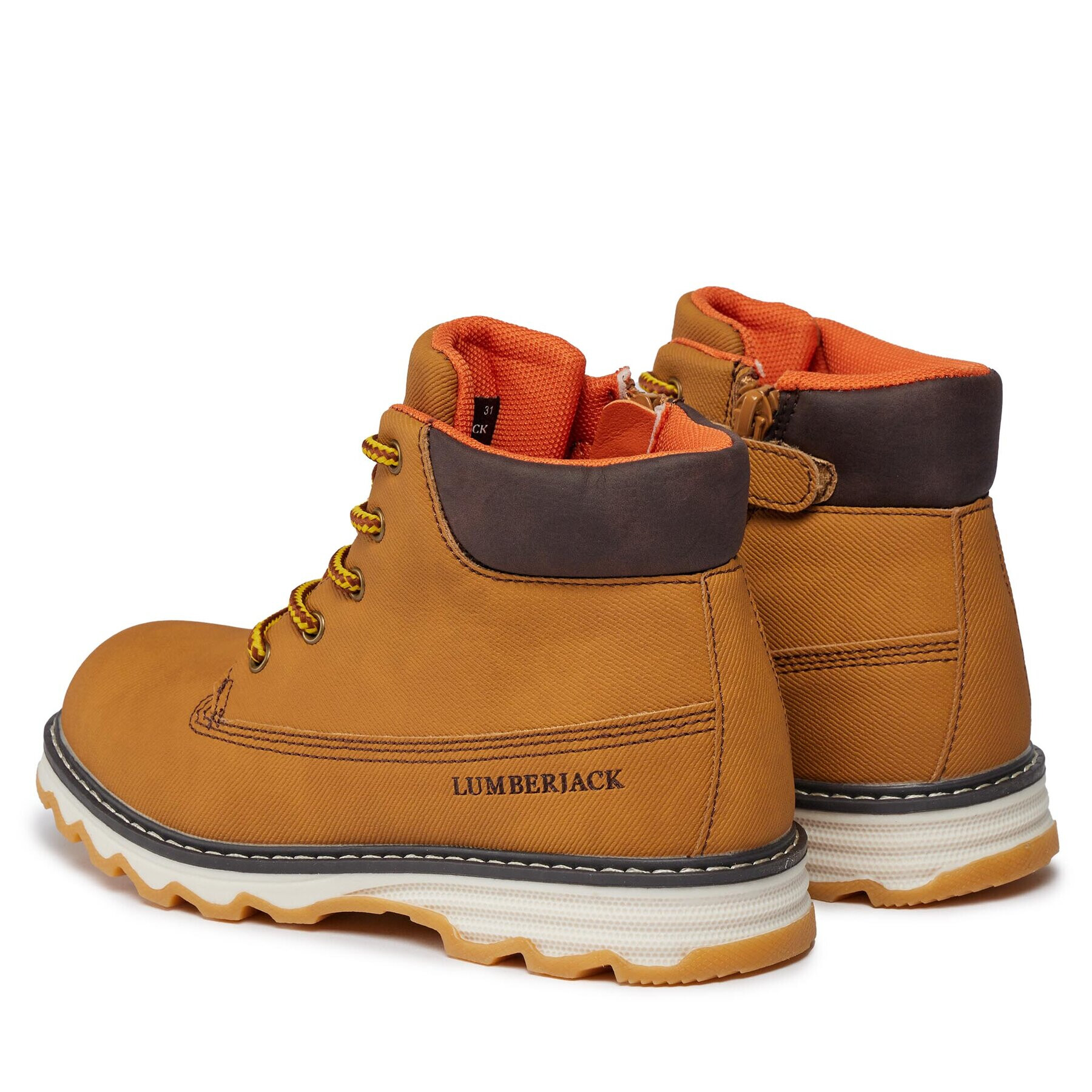 Lumberjack Pohodni čevlji LILO SBB8501-004-S01 Rumena - Pepit.si