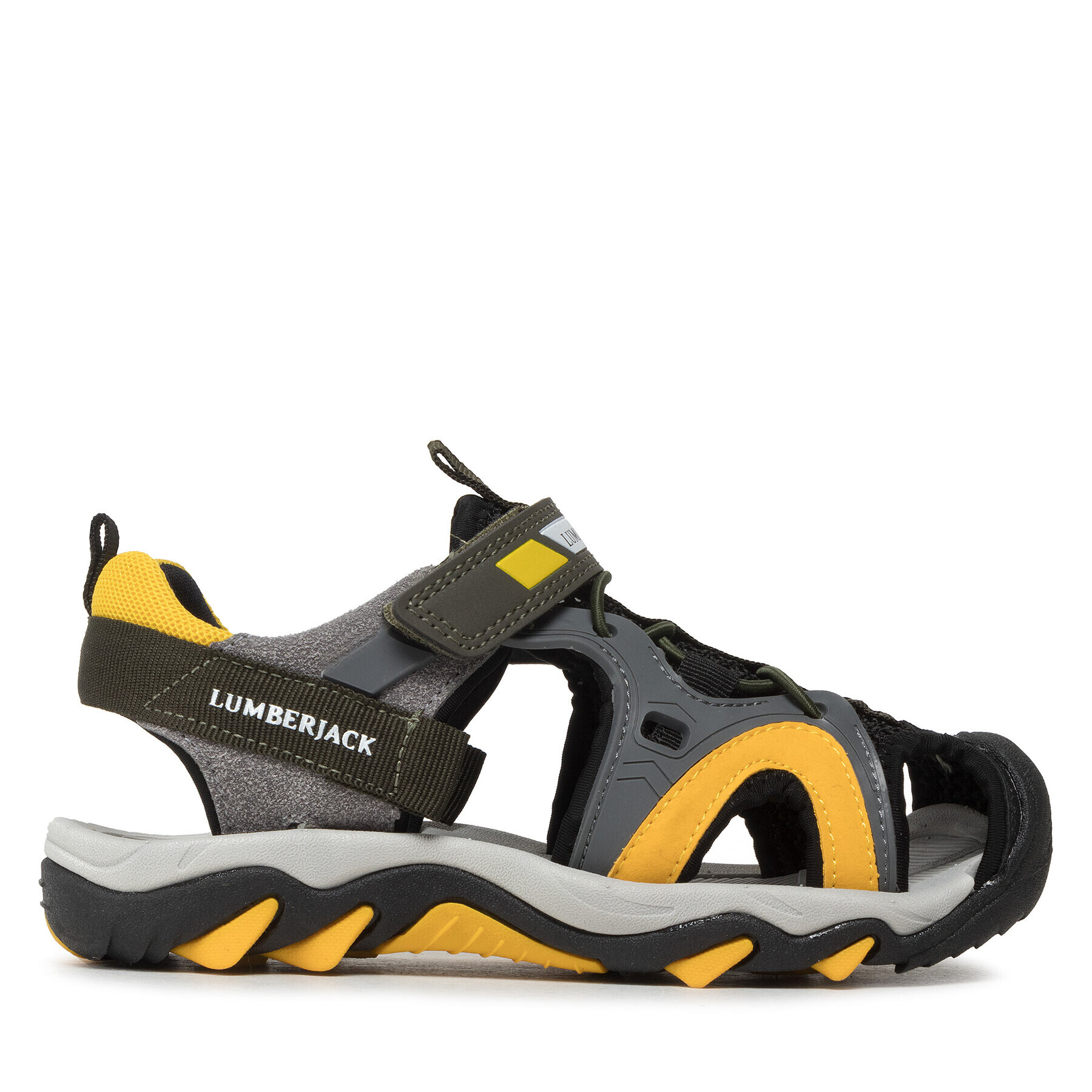 Lumberjack Sandali Benjamin SBE0106-001-N62 S Siva - Pepit.si