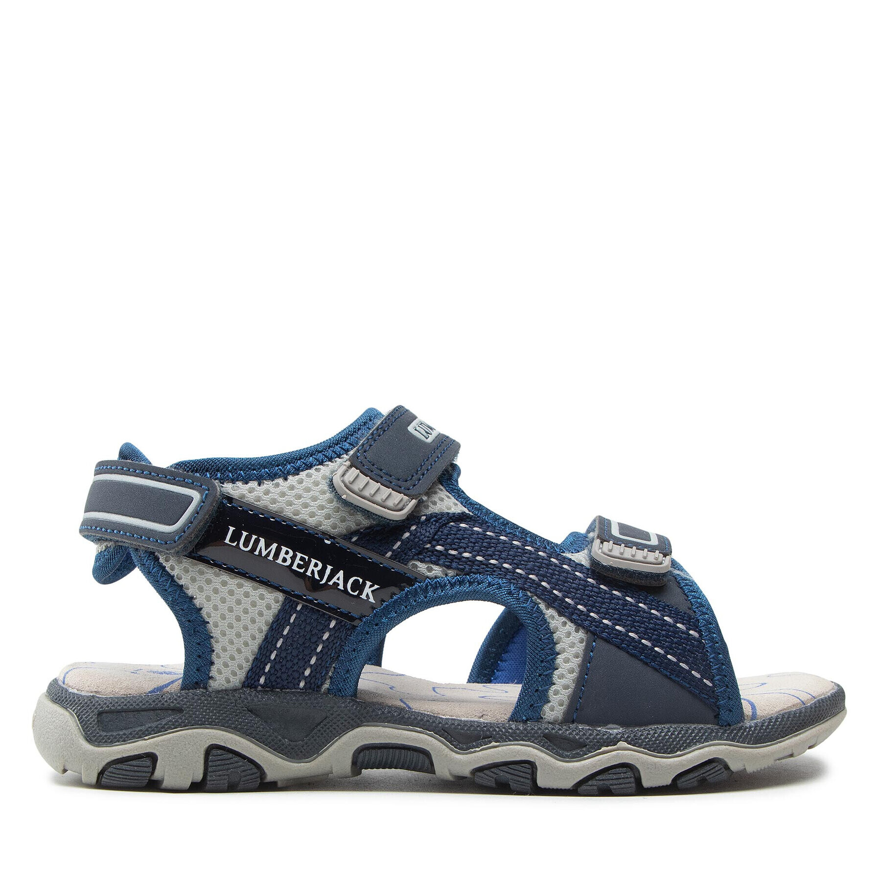 Lumberjack Sandali Levi SB07606-023 M0049 Mornarsko modra - Pepit.si