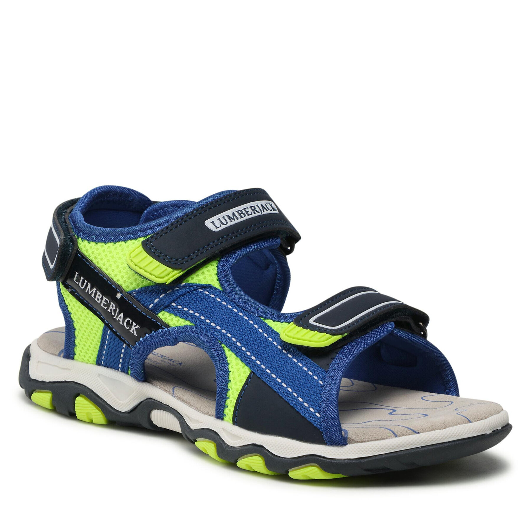 Lumberjack Sandali Levi SB07606-023 M0421 S Modra - Pepit.si