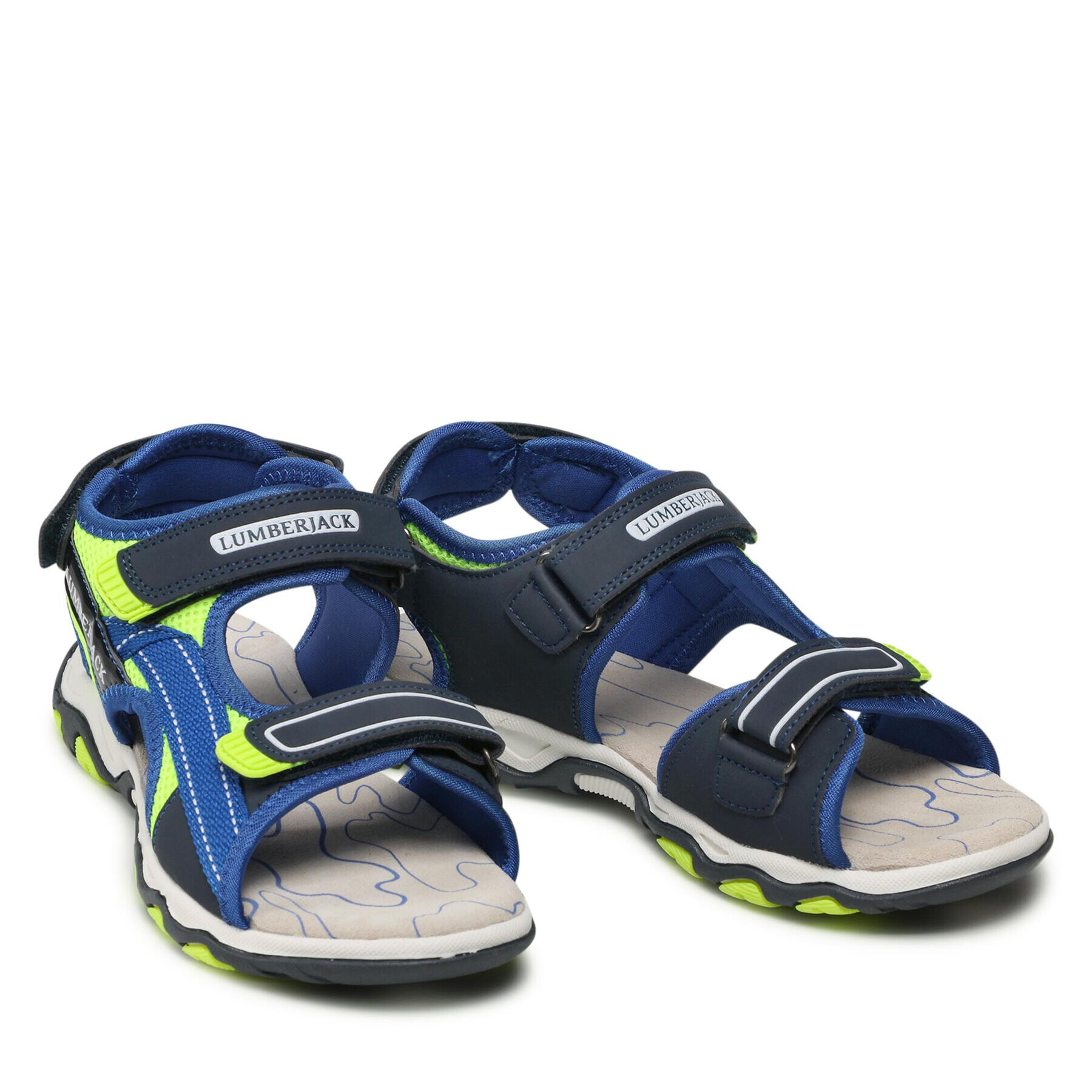 Lumberjack Sandali Levi SB07606-023 M0421 S Modra - Pepit.si