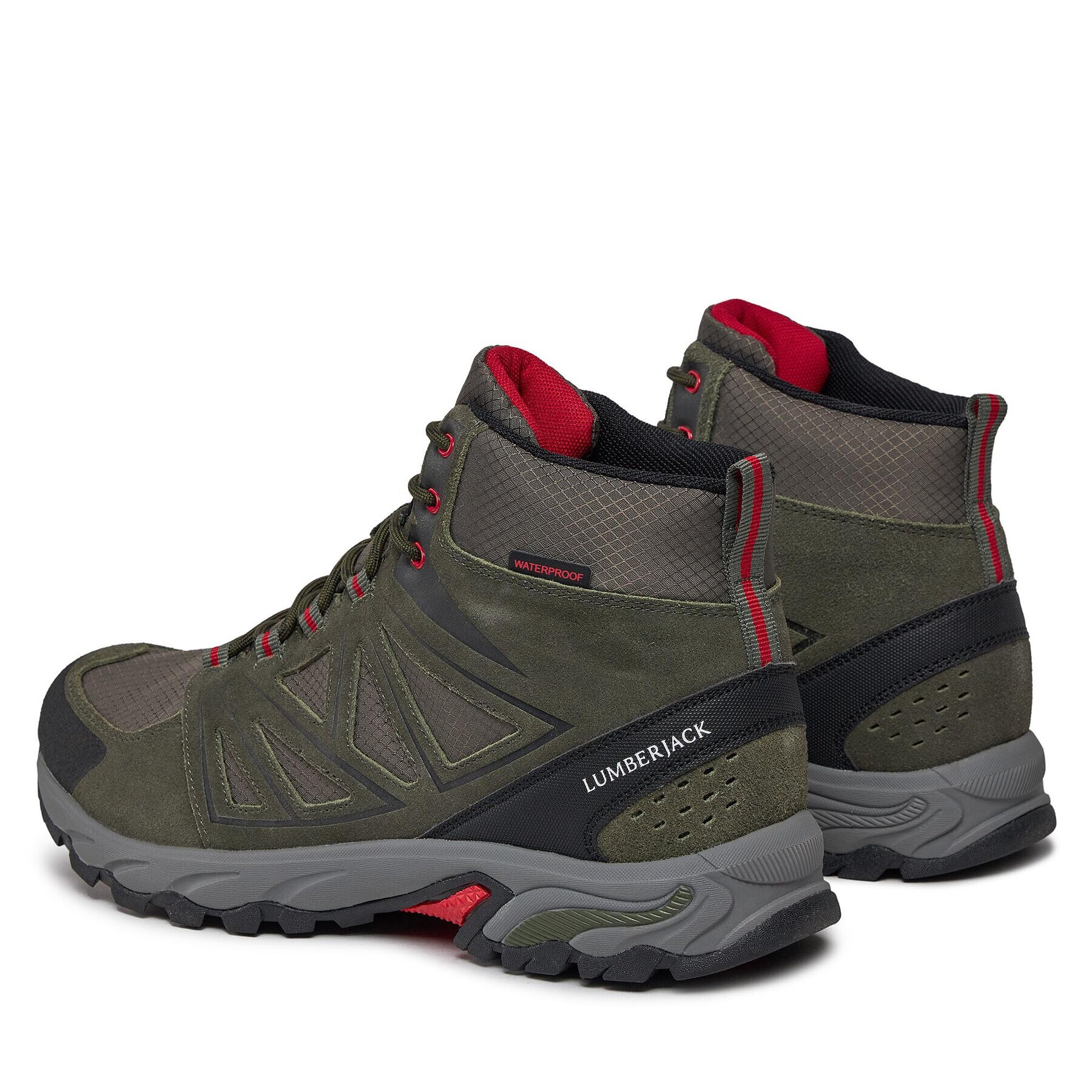 Lumberjack Trekking čevlji HIKER SMG6101-001-M02 Zelena - Pepit.si