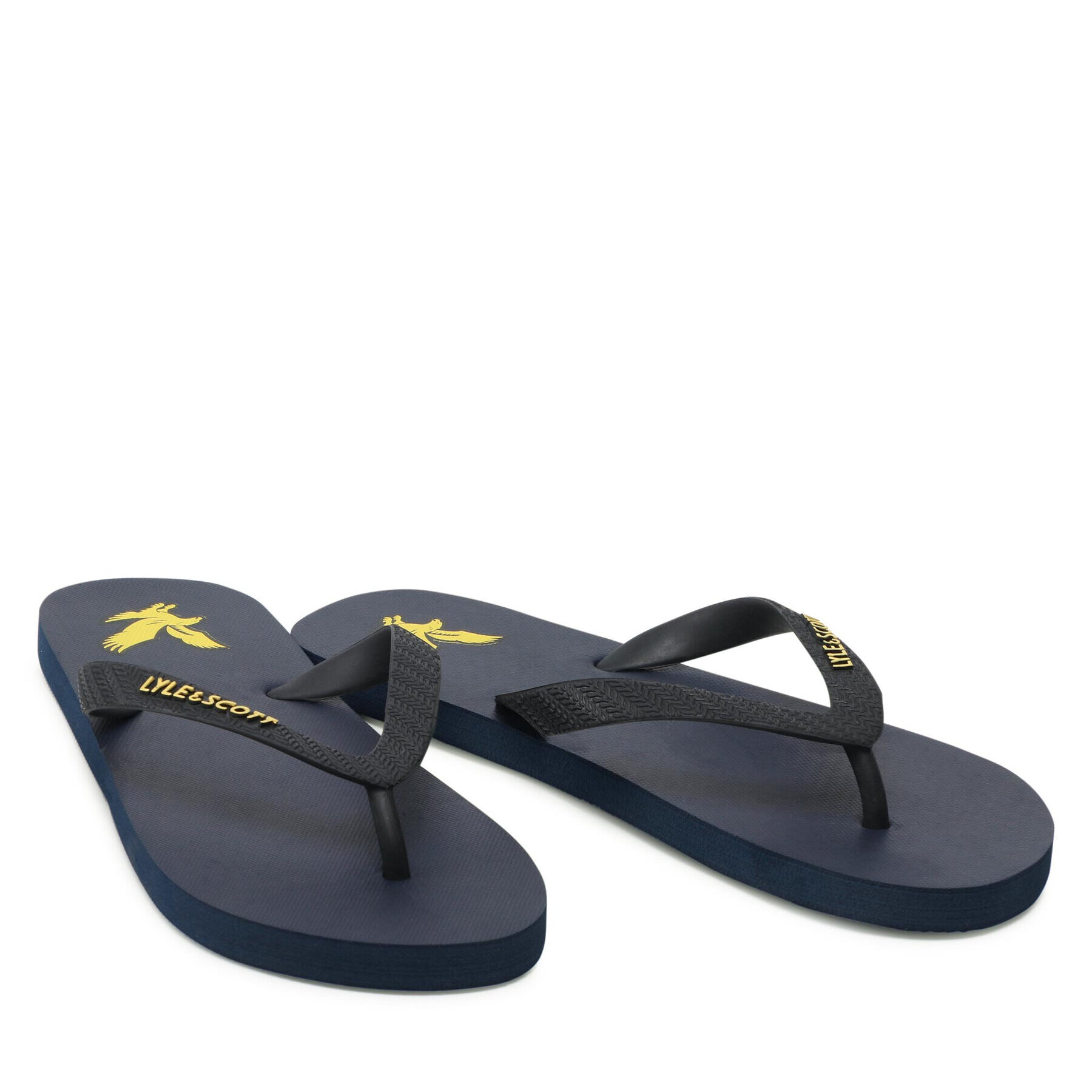 Lyle & Scott Japonke Flip Flop FW1213 Mornarsko modra - Pepit.si