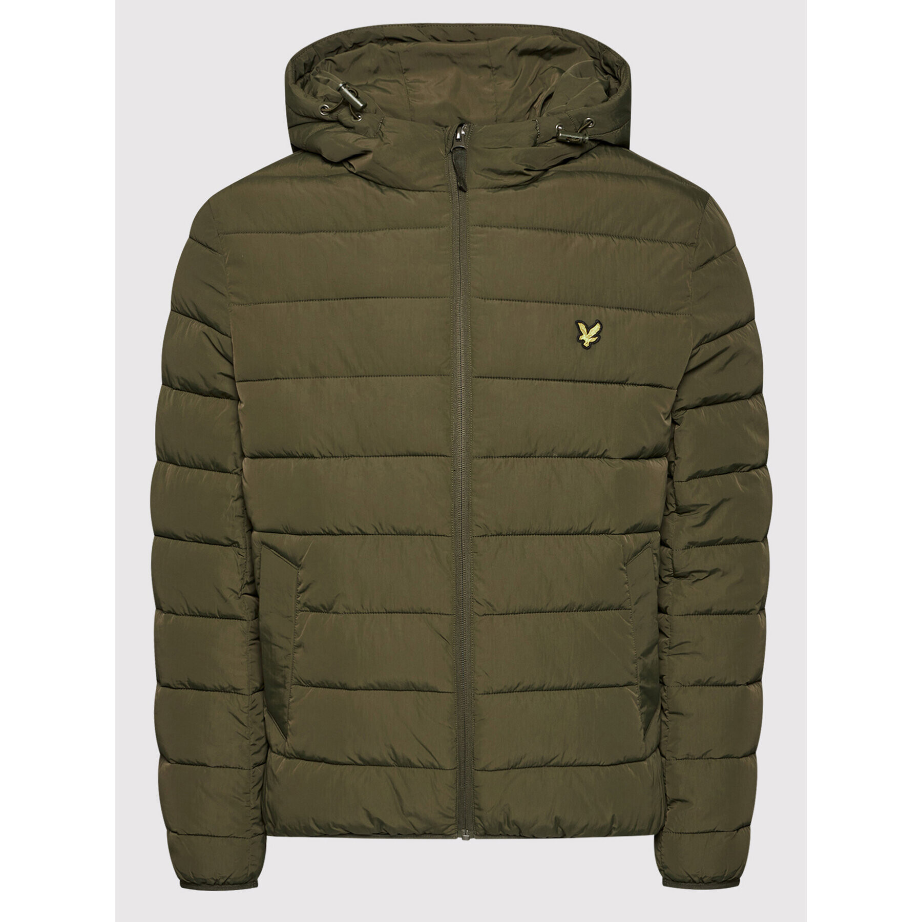 Lyle & Scott Puhovka JK1546V Zelena Regular Fit - Pepit.si