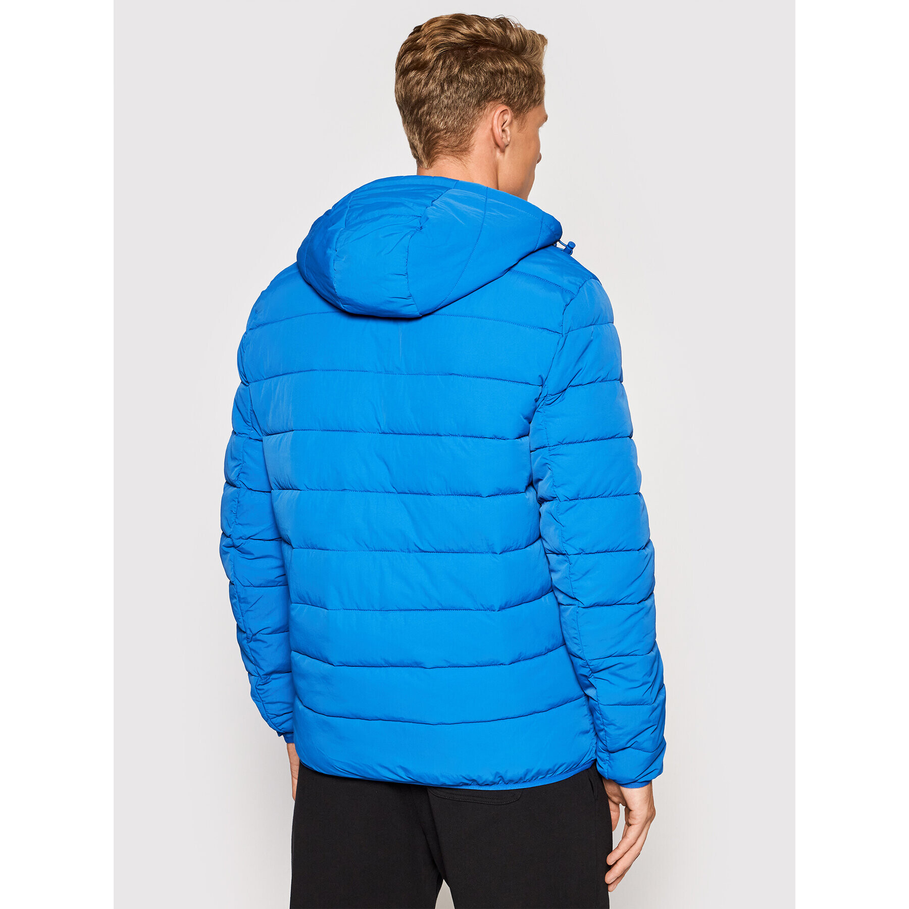 Lyle & Scott Puhovka Puffer JK1546V Modra Regular Fit - Pepit.si