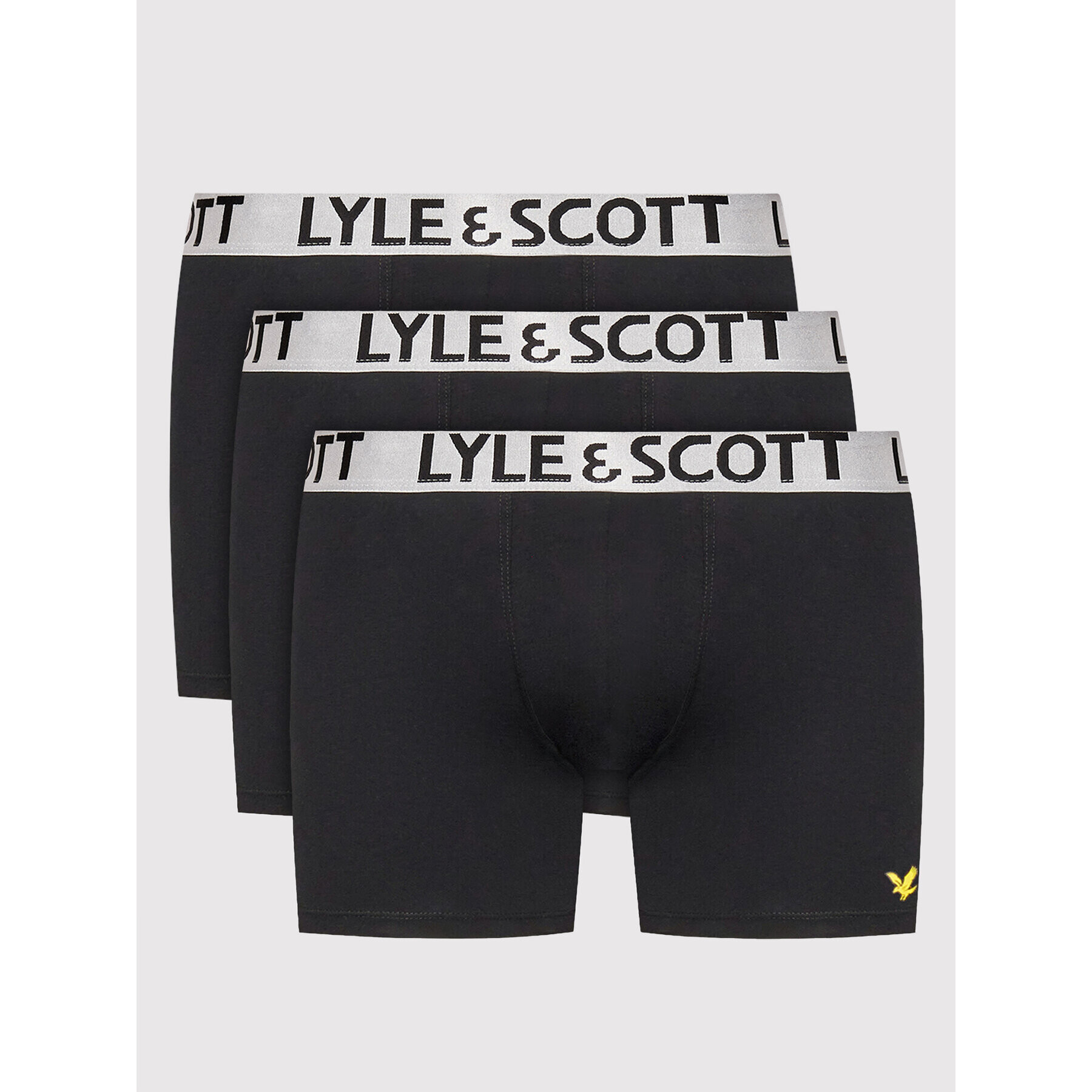 Lyle & Scott Set 3 parov boksaric Christopher LS-UW-F-023-2222 Črna - Pepit.si