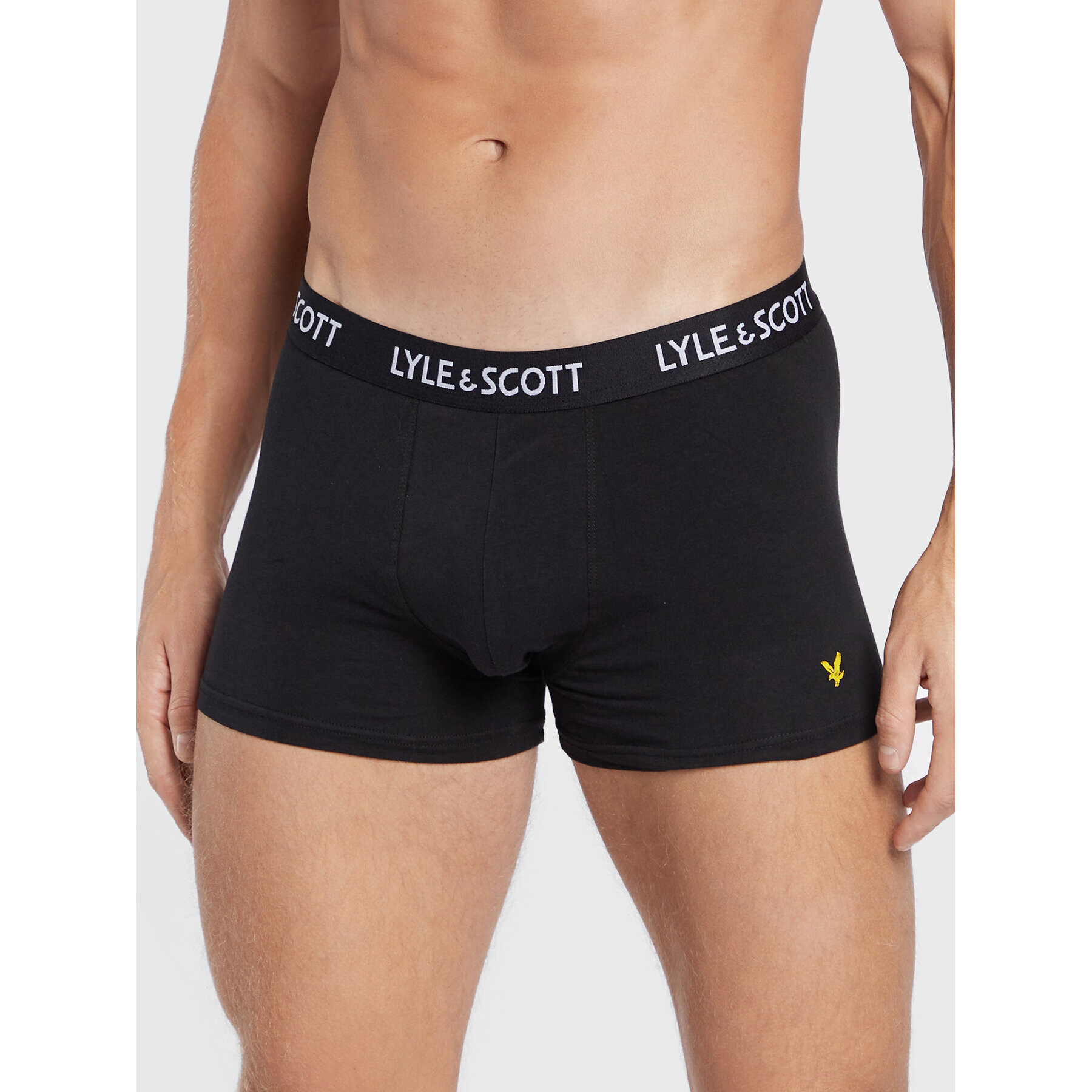 Lyle & Scott Set 5 parov boksaric Miller LS5UW005 Črna - Pepit.si