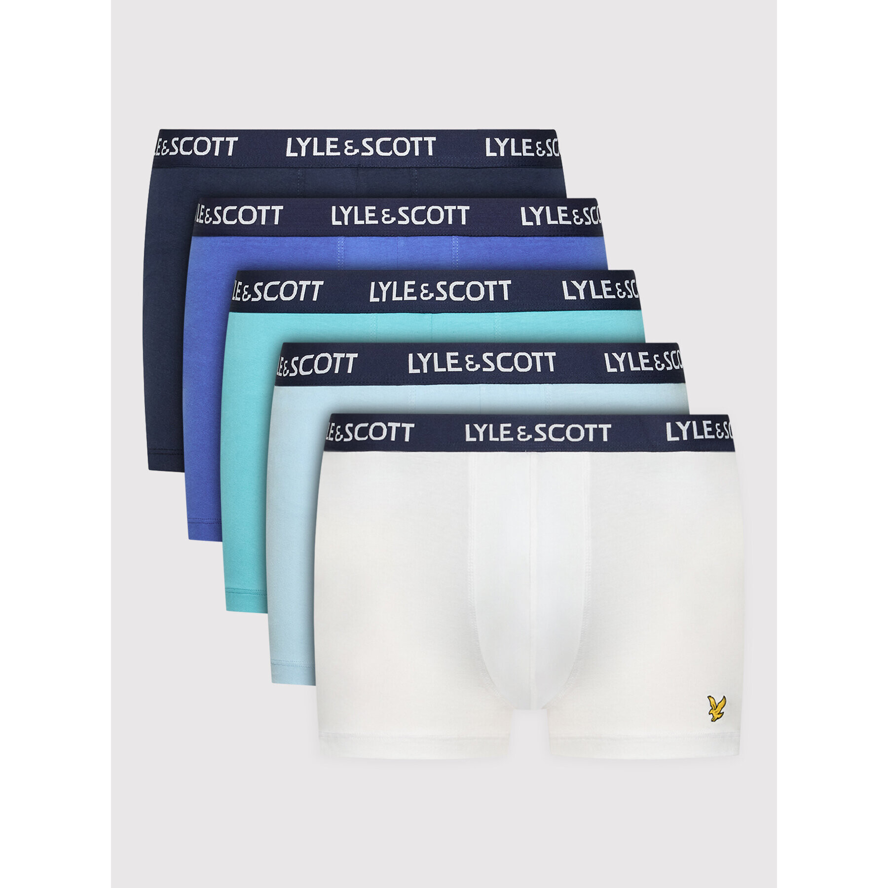 Lyle & Scott Set 5 parov boksaric Miller LSSUW005 Pisana - Pepit.si