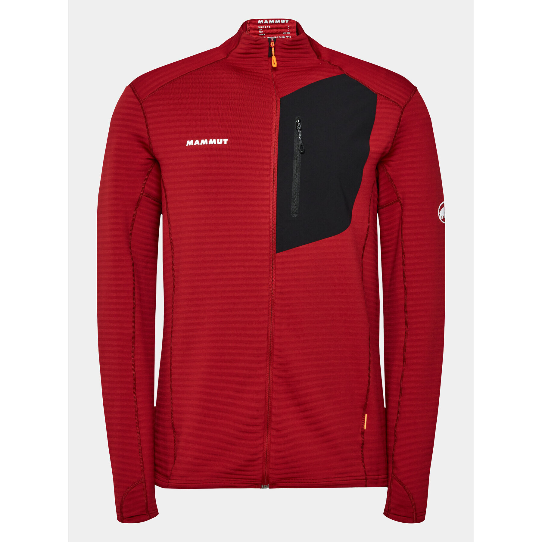 Mammut Športna jopa Taiss Light ML Jacket 1014-04550-3734-113 Črna Athletic Fit - Pepit.si