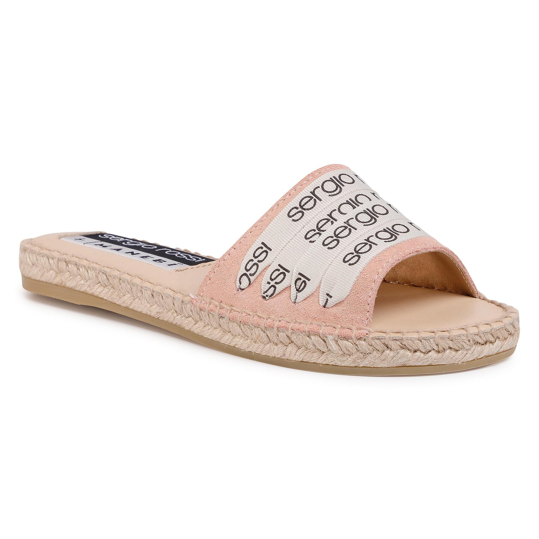 Manebi Espadrile A89180-MFN975-5903 Roza - Pepit.si