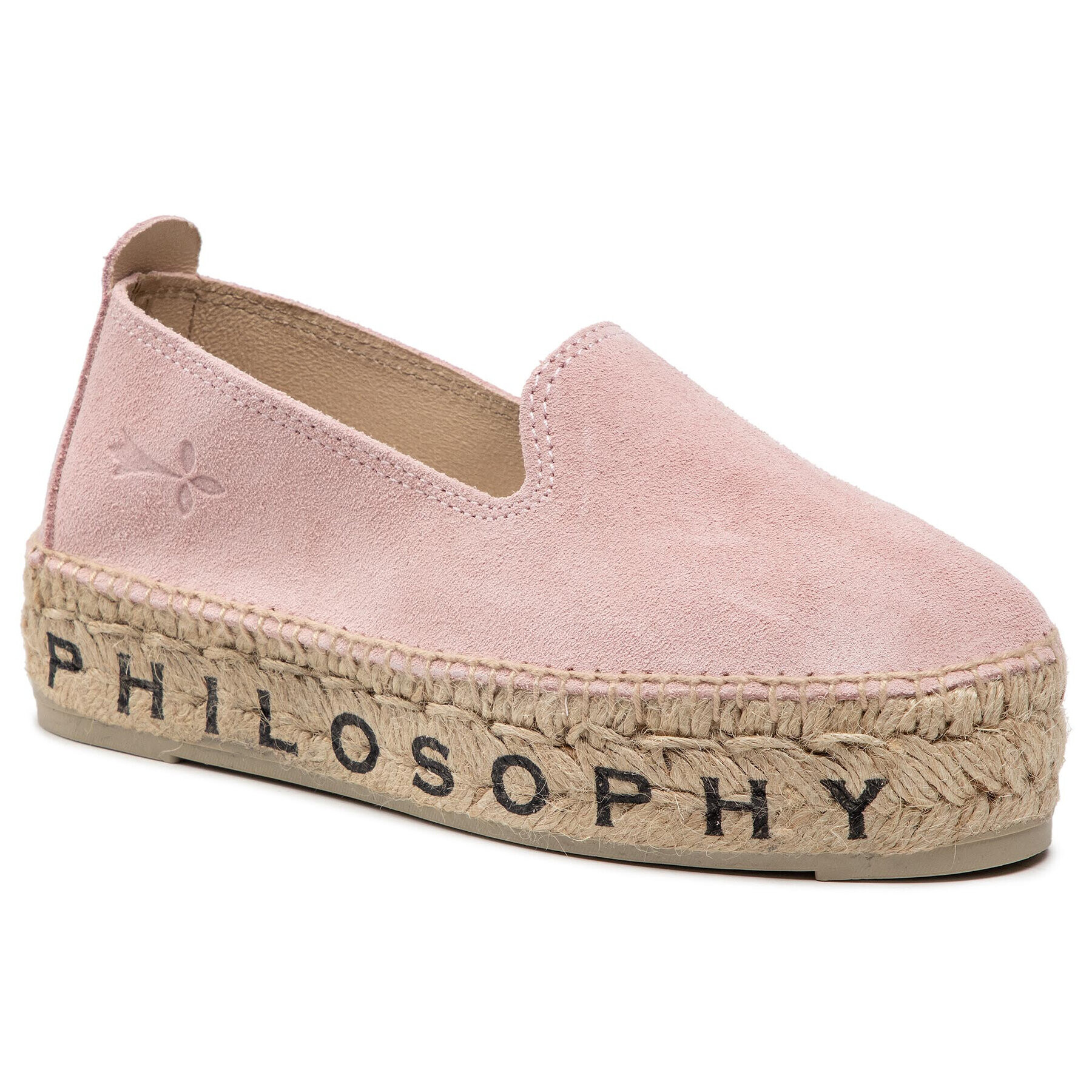 Manebi Espadrile by Philosophy Di Lorenzo Serafini 41A6001-8001-0226 Roza - Pepit.si