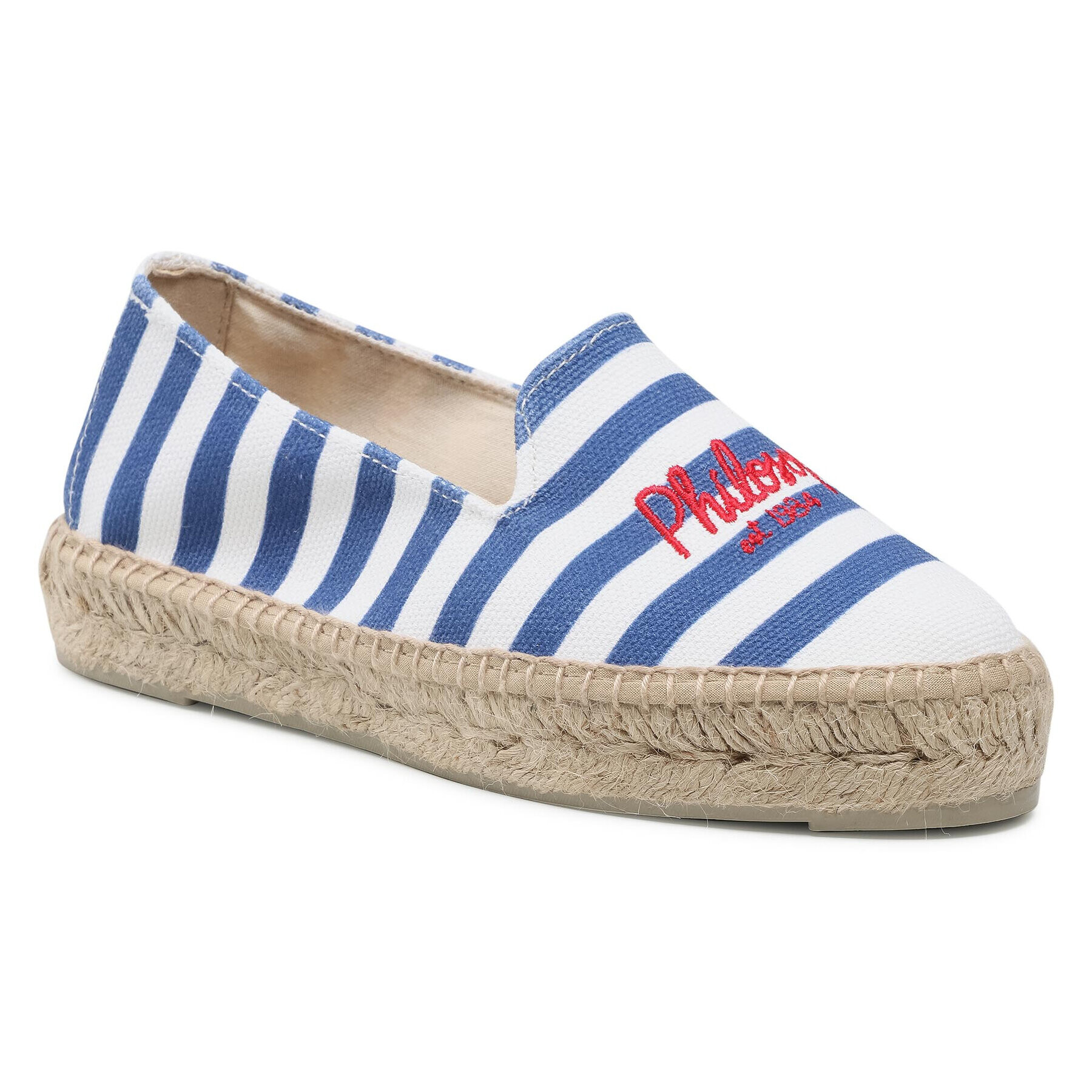 Manebi Espadrile by Philosophy Di Lorenzo Serafini 41A6003 8205 1001 Bela - Pepit.si