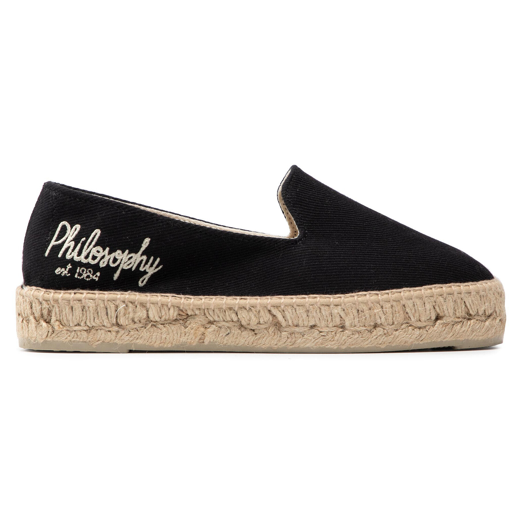 Manebi Espadrile by Philosophy Di Lorenzo Serafini 41AA6002-8204-0555 Črna - Pepit.si