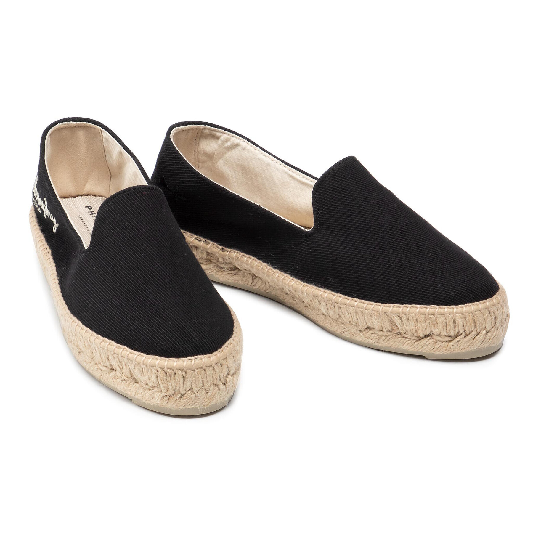 Manebi Espadrile by Philosophy Di Lorenzo Serafini 41AA6002-8204-0555 Črna - Pepit.si