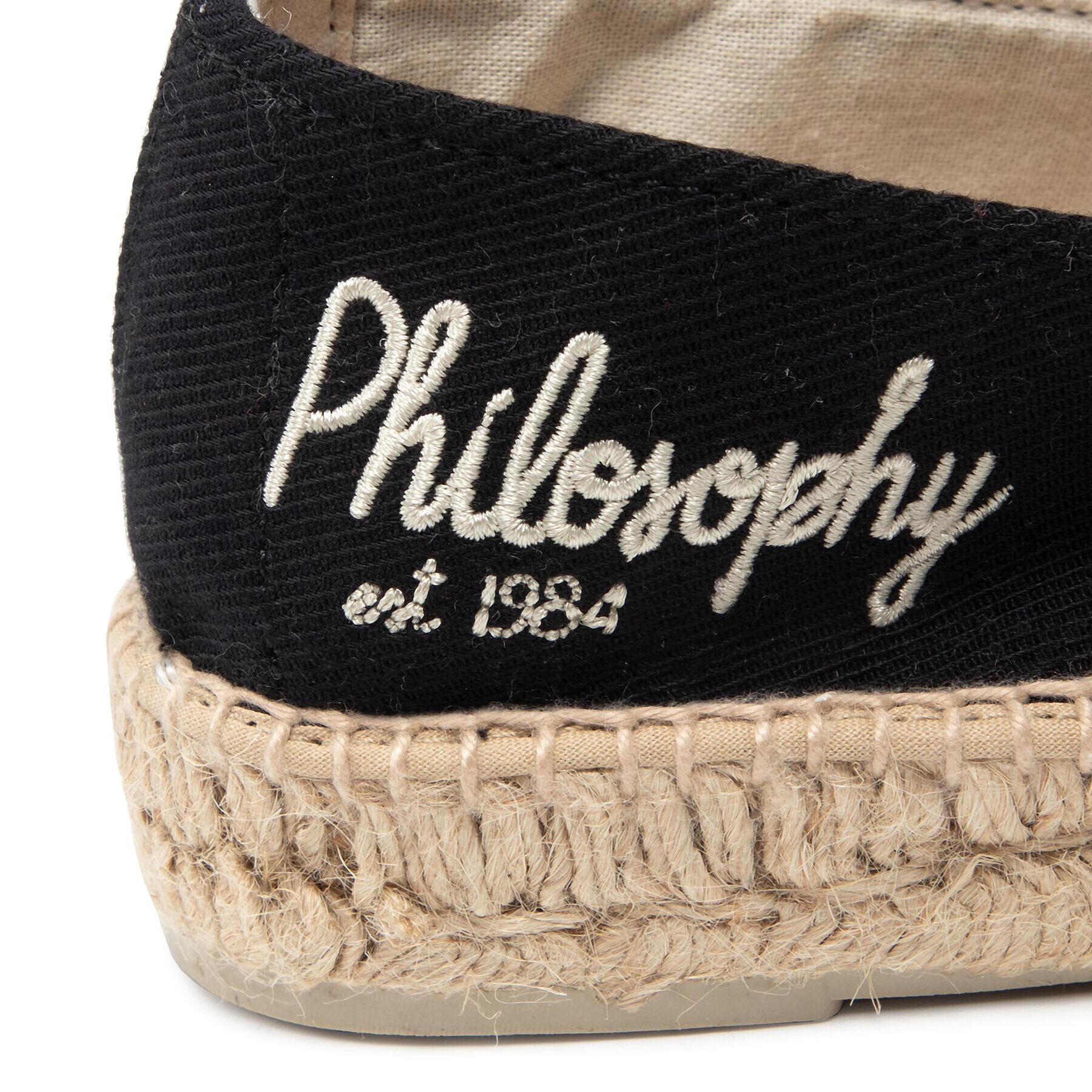 Manebi Espadrile by Philosophy Di Lorenzo Serafini 41AA6002-8204-0555 Črna - Pepit.si