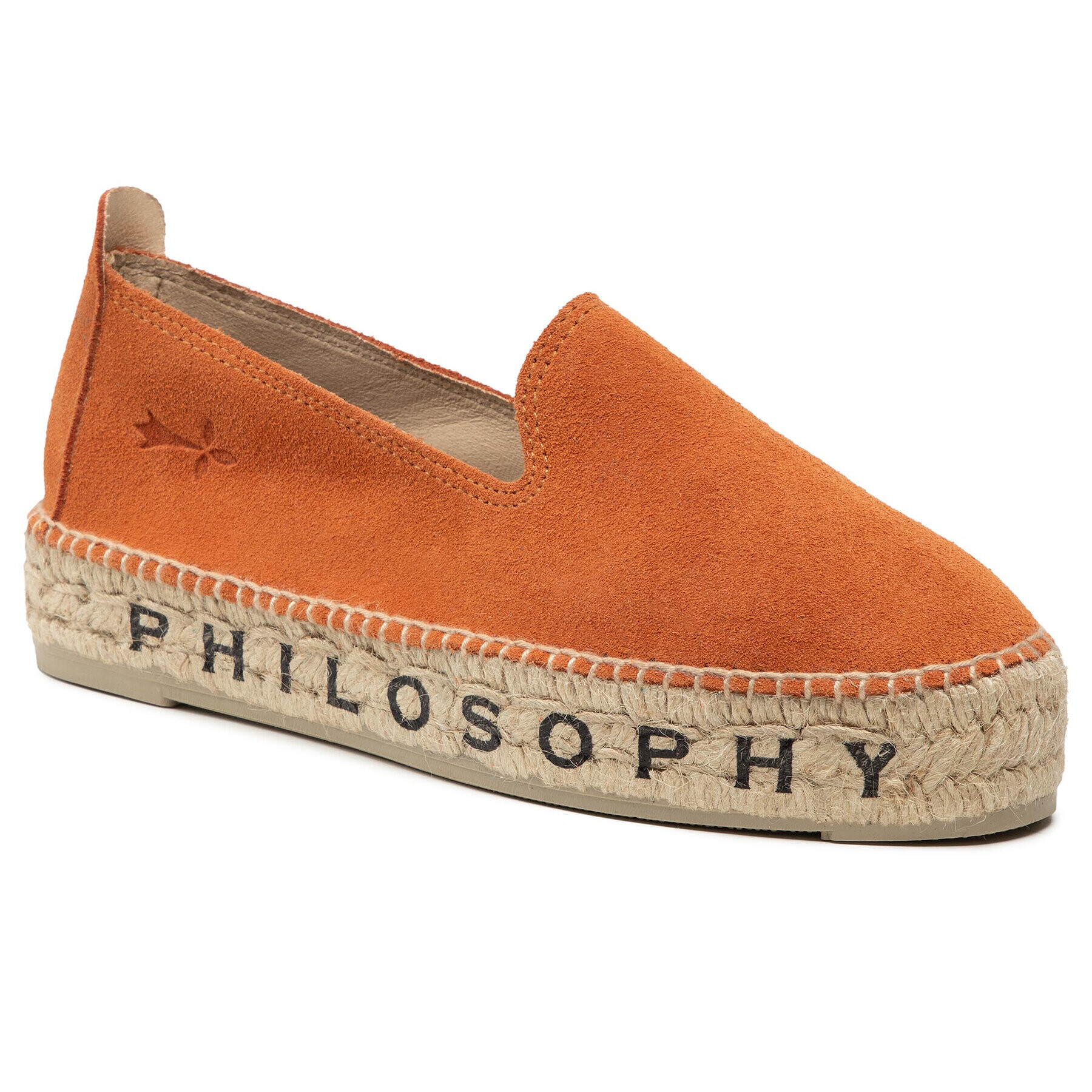 Manebi Espadrile by Philosophy Di Lorenzo Serafini A6001-8001-0098 Oranžna - Pepit.si