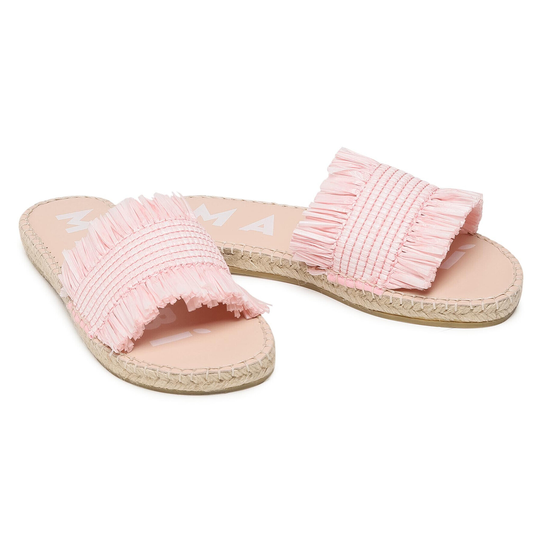 Manebi Espadrile Flat Sandals G 5.2 Js Roza - Pepit.si