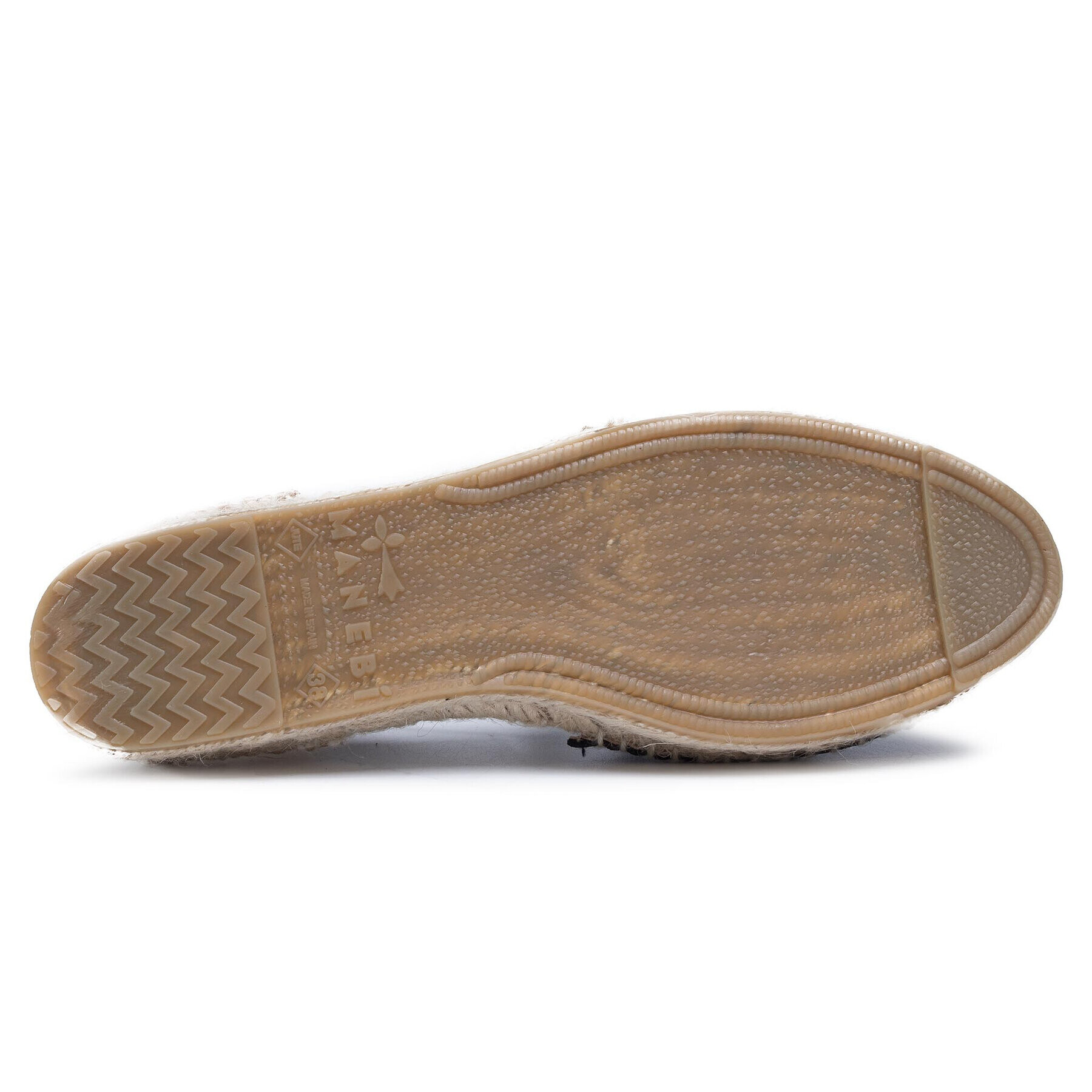 Manebi Espadrile Flat Valenciana K 1.0 P0 Črna - Pepit.si