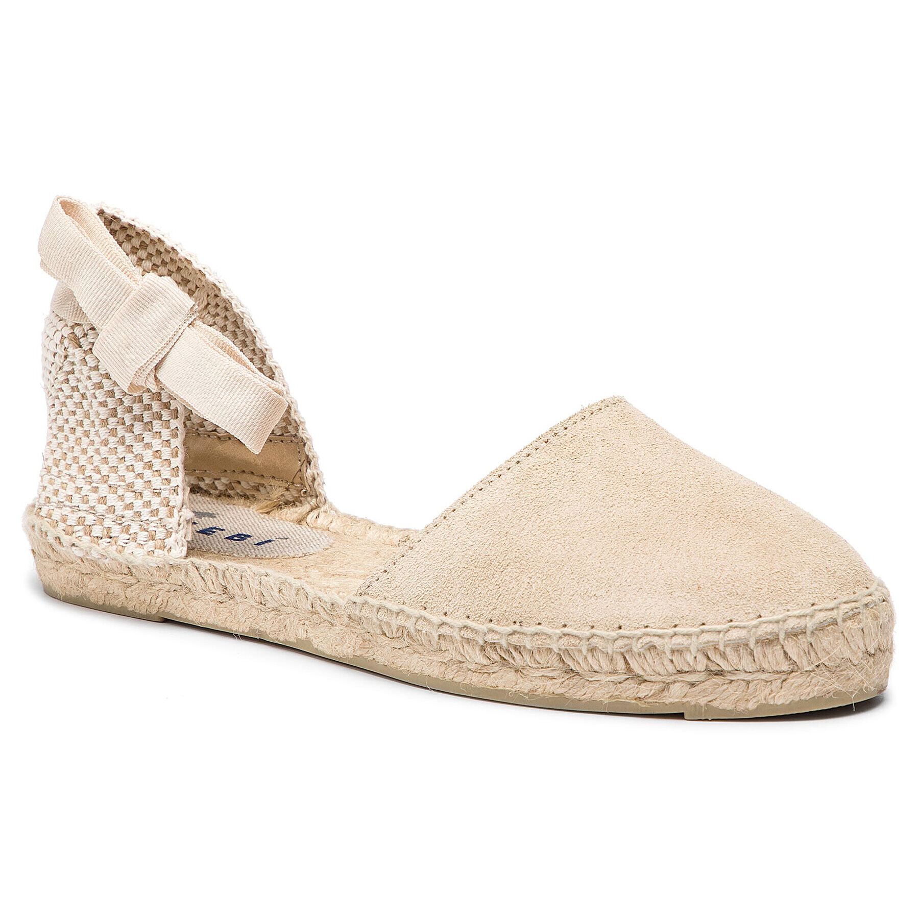 Manebi Espadrile Flat Valenciana K 1.1 P0 Bež - Pepit.si