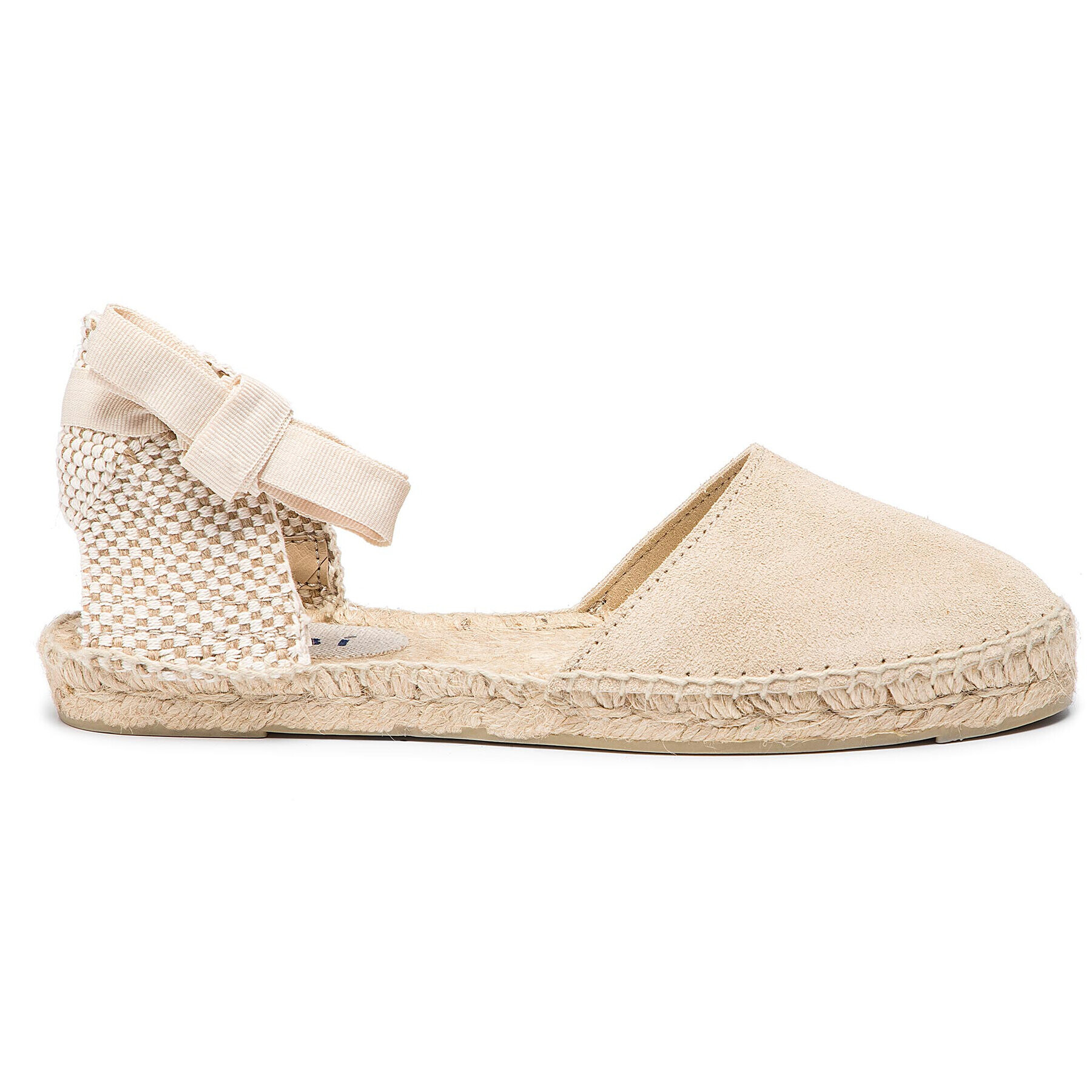 Manebi Espadrile Flat Valenciana K 1.1 P0 Bež - Pepit.si