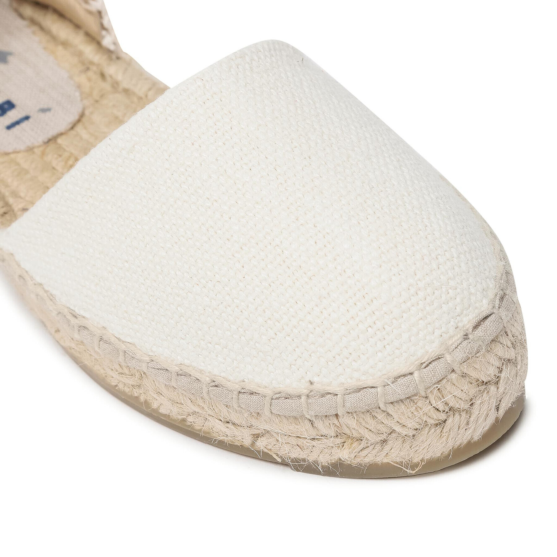 Manebi Espadrile Flat Valenciana O 4.0 P0 Bela - Pepit.si