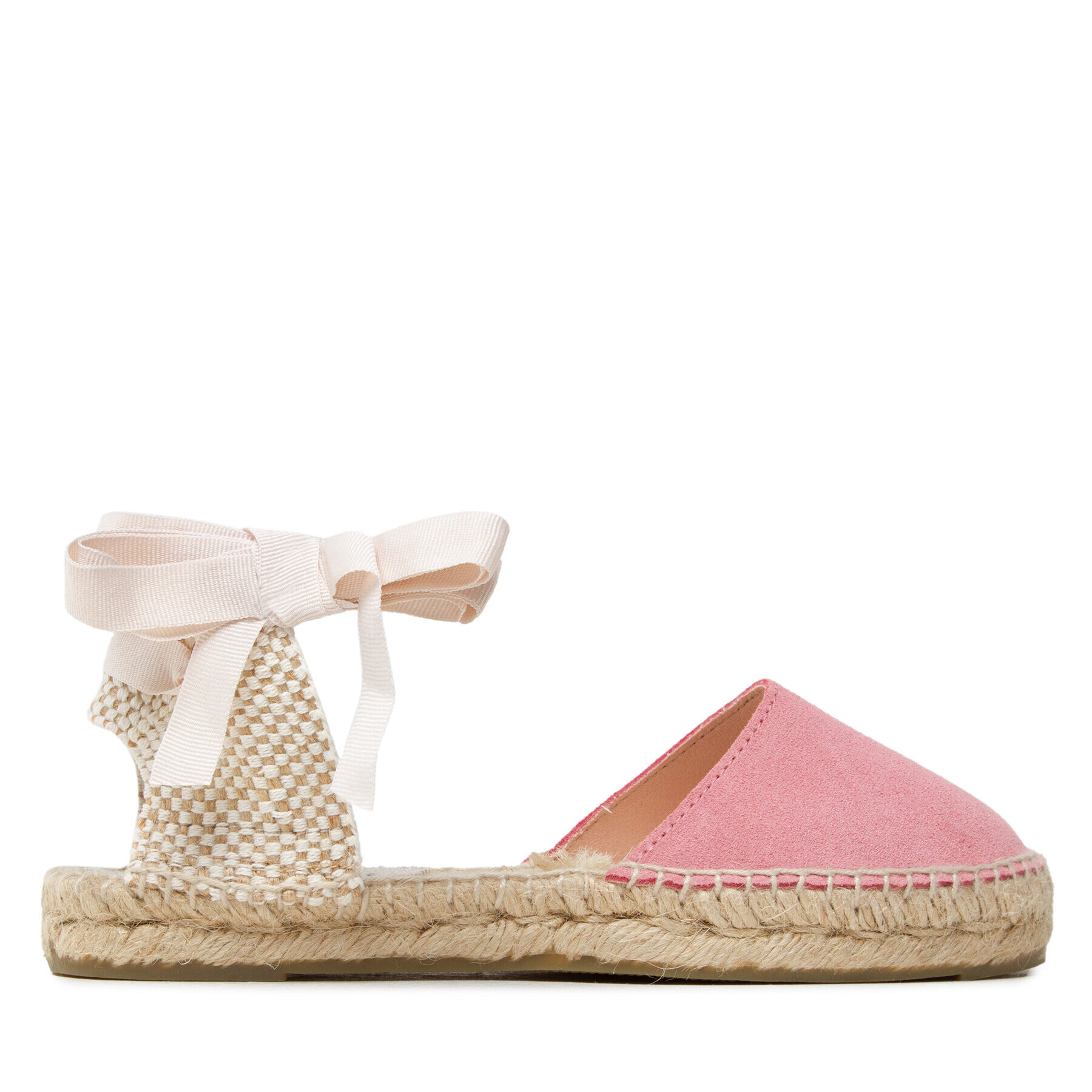 Manebi Espadrile Flat Valenciana R 3.4 P0 Roza - Pepit.si