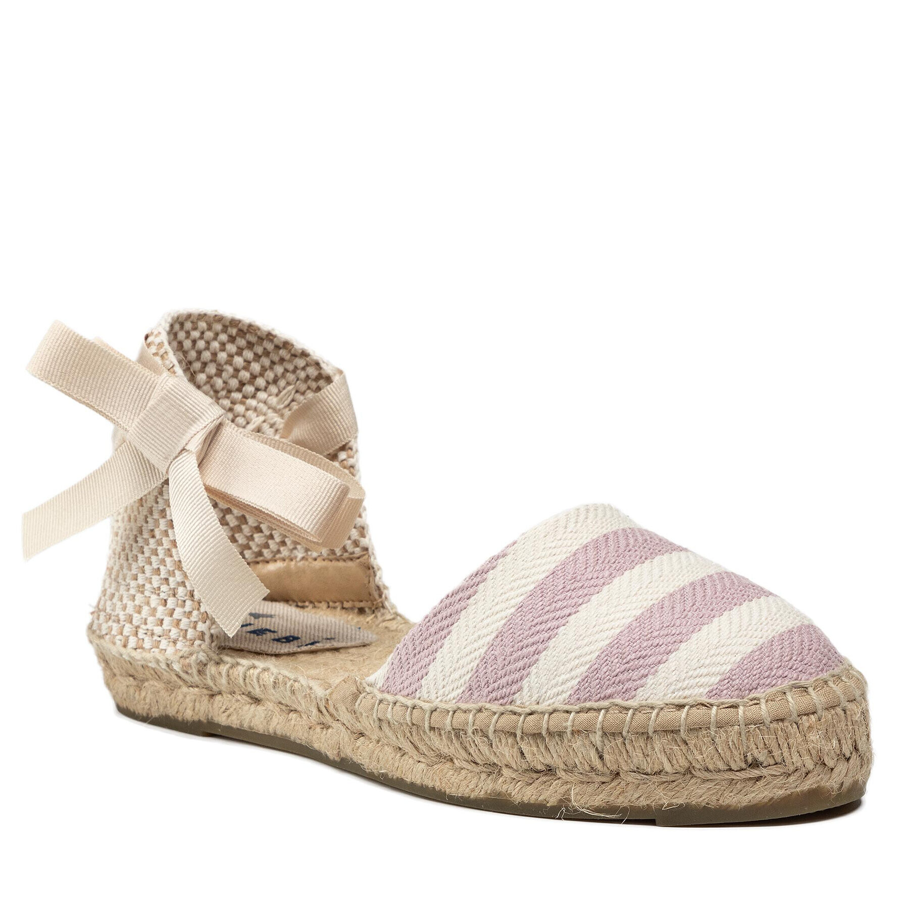 Manebi Espadrile Flat Valenciana T 2.0 P0 Bež - Pepit.si