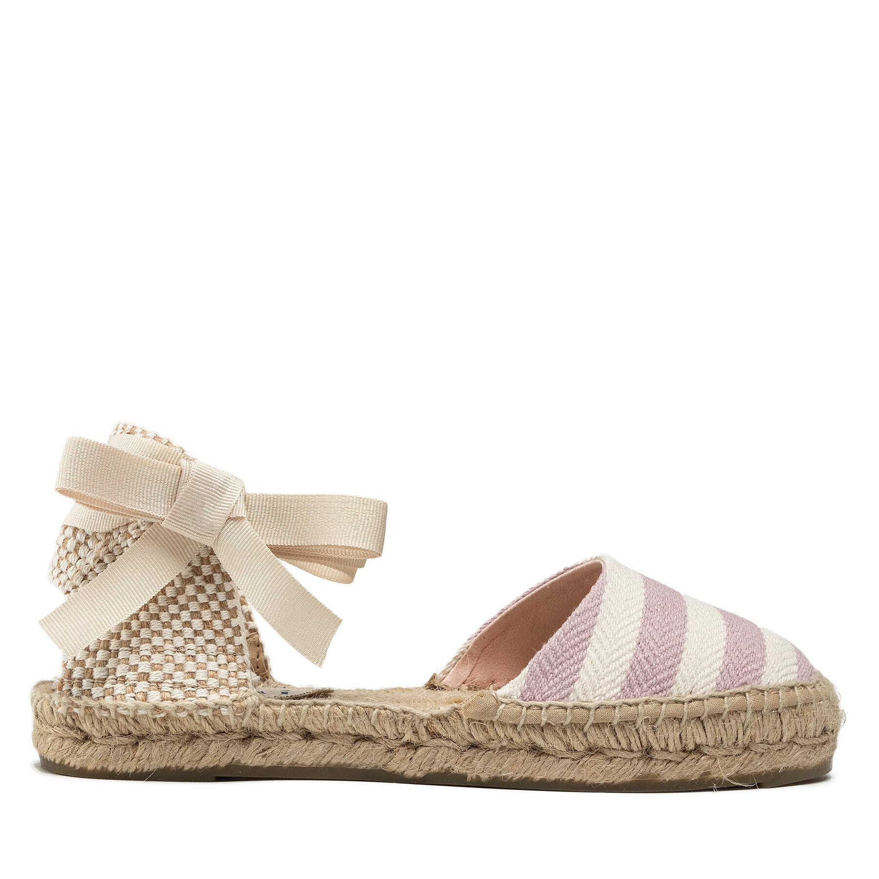 Manebi Espadrile Flat Valenciana T 2.0 P0 Bež - Pepit.si