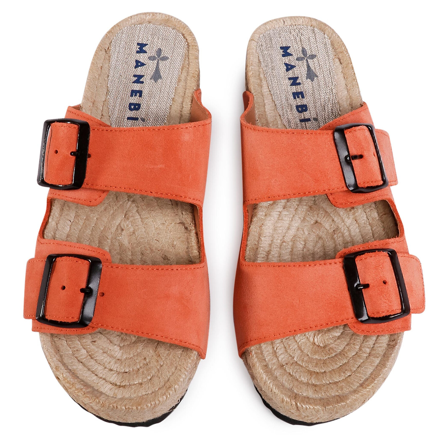 Manebi Espadrile Nordic Sandals M 3.3 R0 Oranžna - Pepit.si