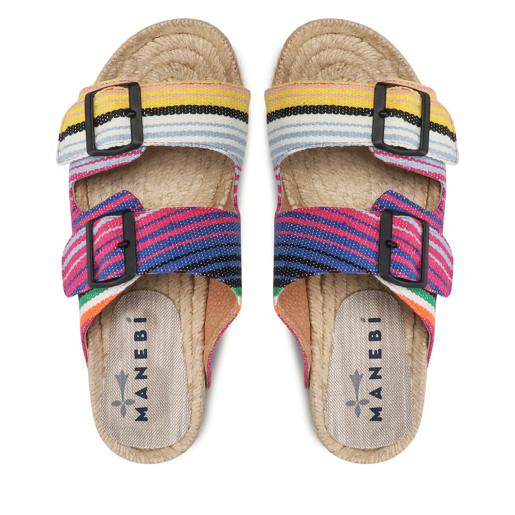 Manebi Espadrile Nordic Sandals U 5.6 R0 Pisana - Pepit.si