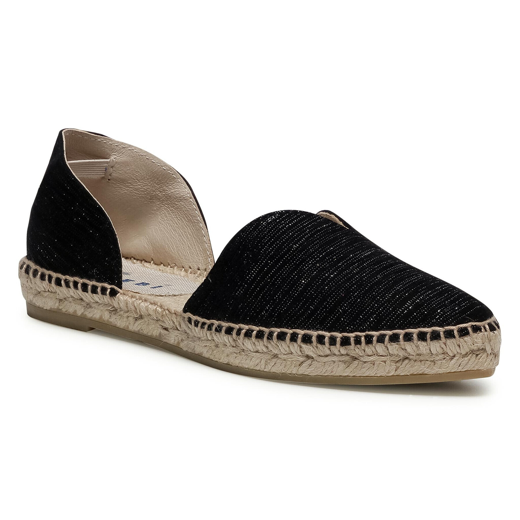 Manebi Espadrile Open-Side Flats G 0.1 O0 Črna - Pepit.si