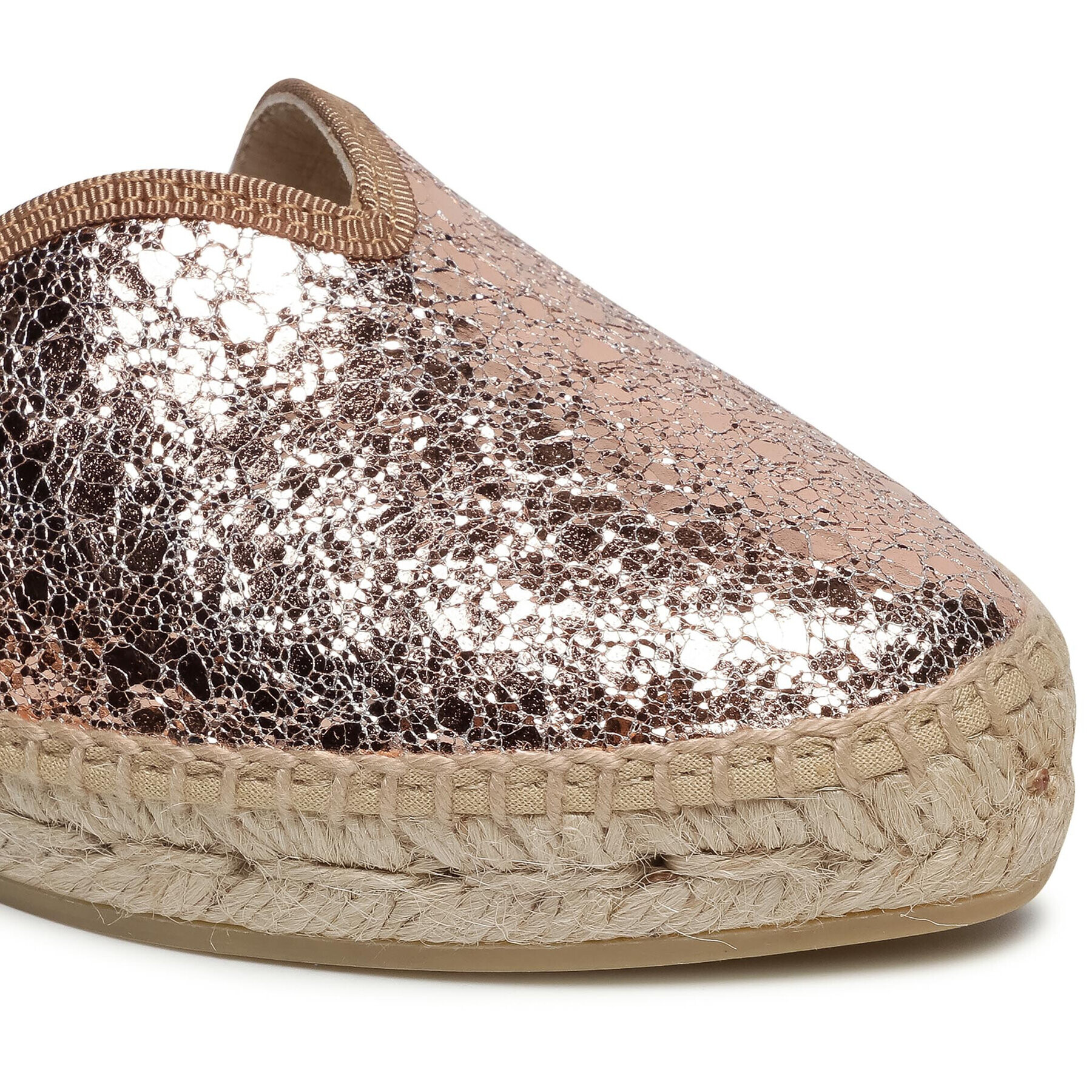 Manebi Espadrile Open-Side Flats G 0.4 O0 Zlata - Pepit.si