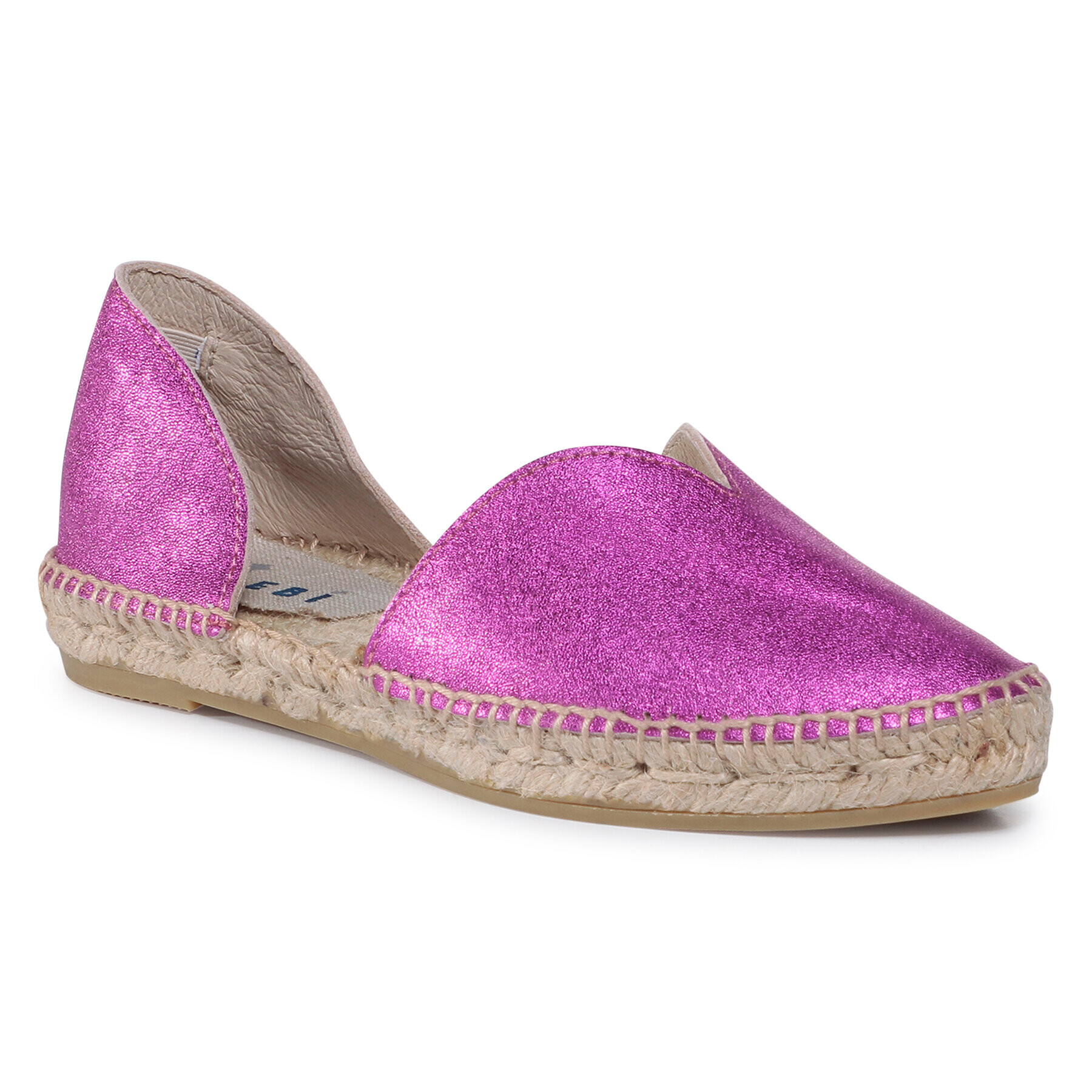 Manebi Espadrile Open-Side Flats O 1.3 O0 Roza - Pepit.si