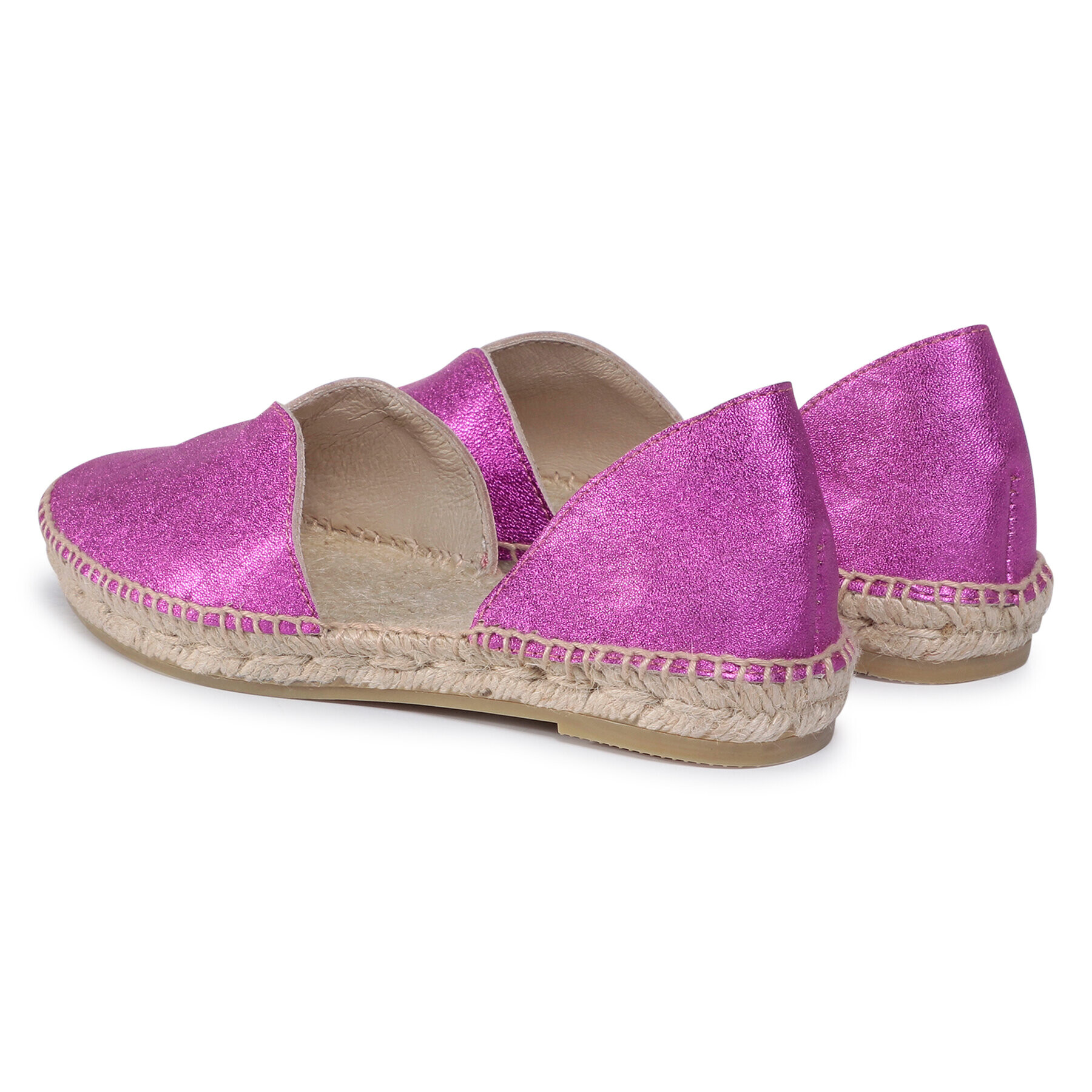 Manebi Espadrile Open-Side Flats O 1.3 O0 Roza - Pepit.si