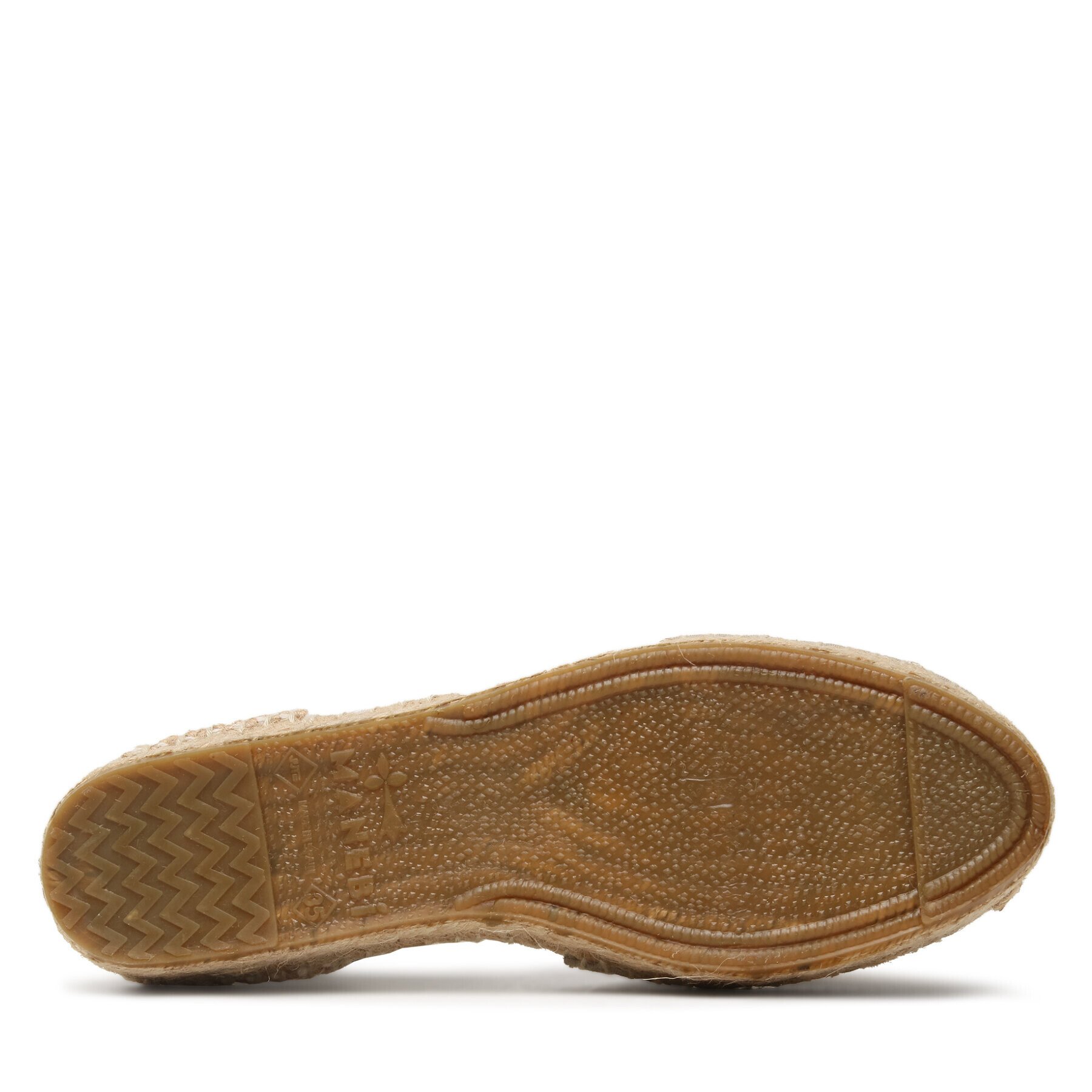 Manebi Espadrile Organic Hemp Flat Valenciana Espadrilles O 7.0 P0 Écru - Pepit.si