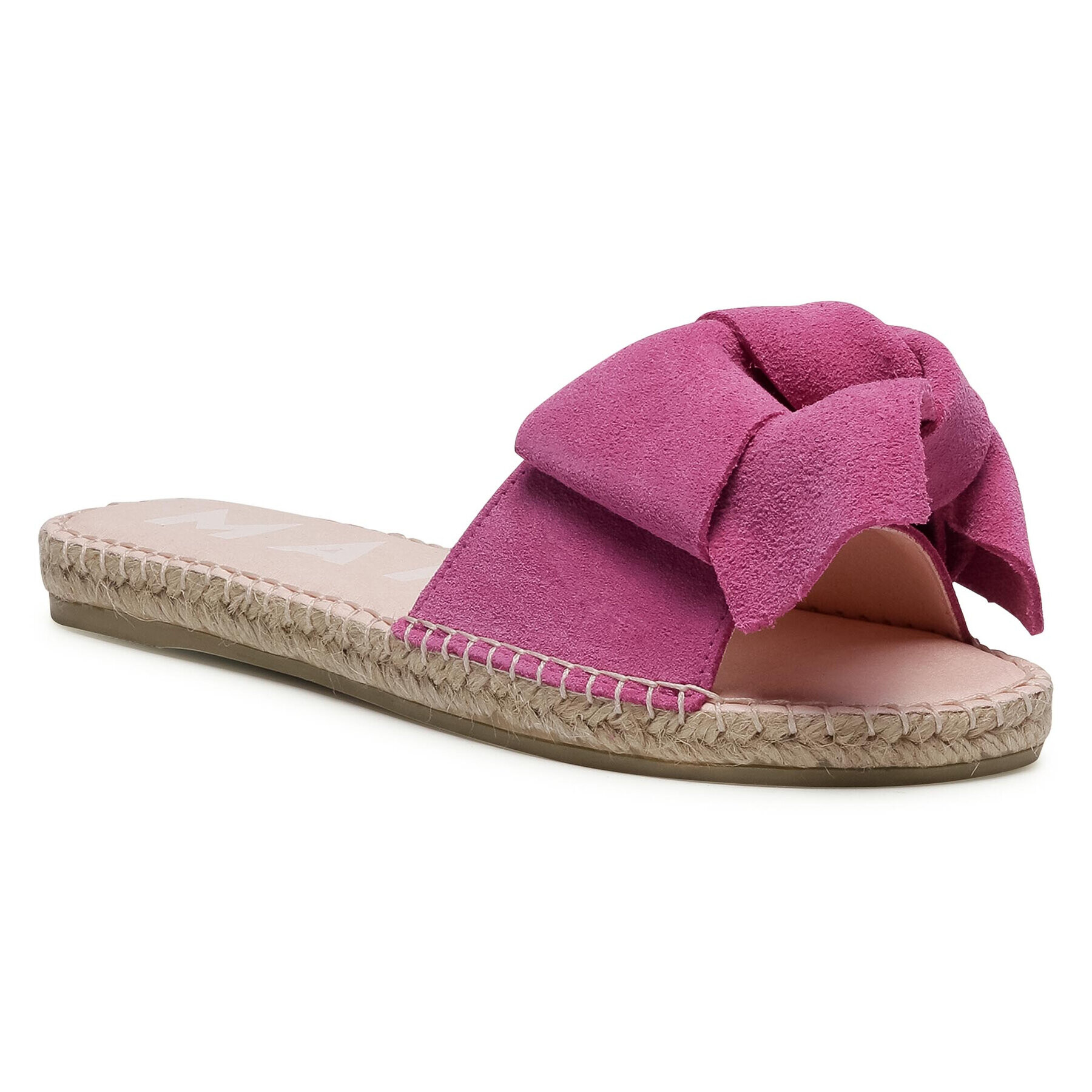 Manebi Espadrile Sandals With Bow M 3.4 J0 Roza - Pepit.si