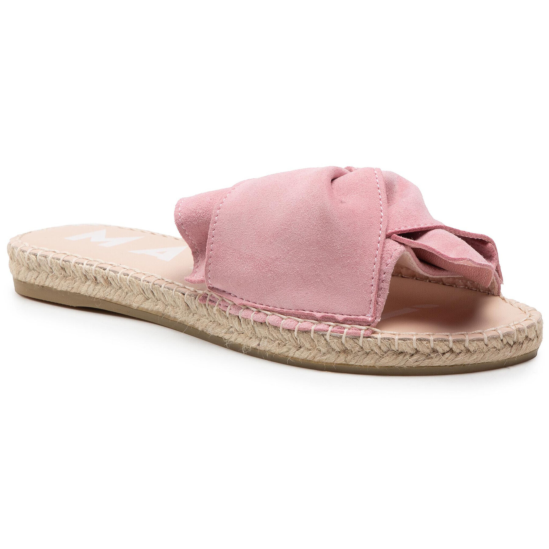 Manebi Espadrile Sandals With Knot M 1.4 JK Roza - Pepit.si