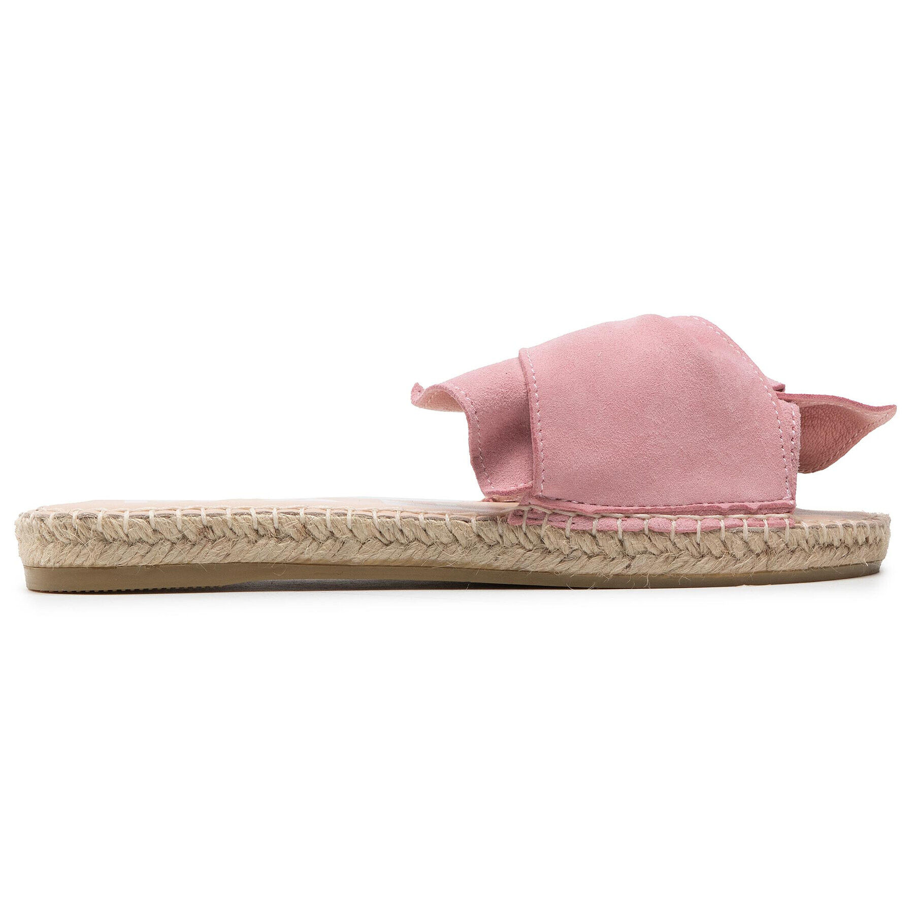 Manebi Espadrile Sandals With Knot M 1.4 JK Roza - Pepit.si