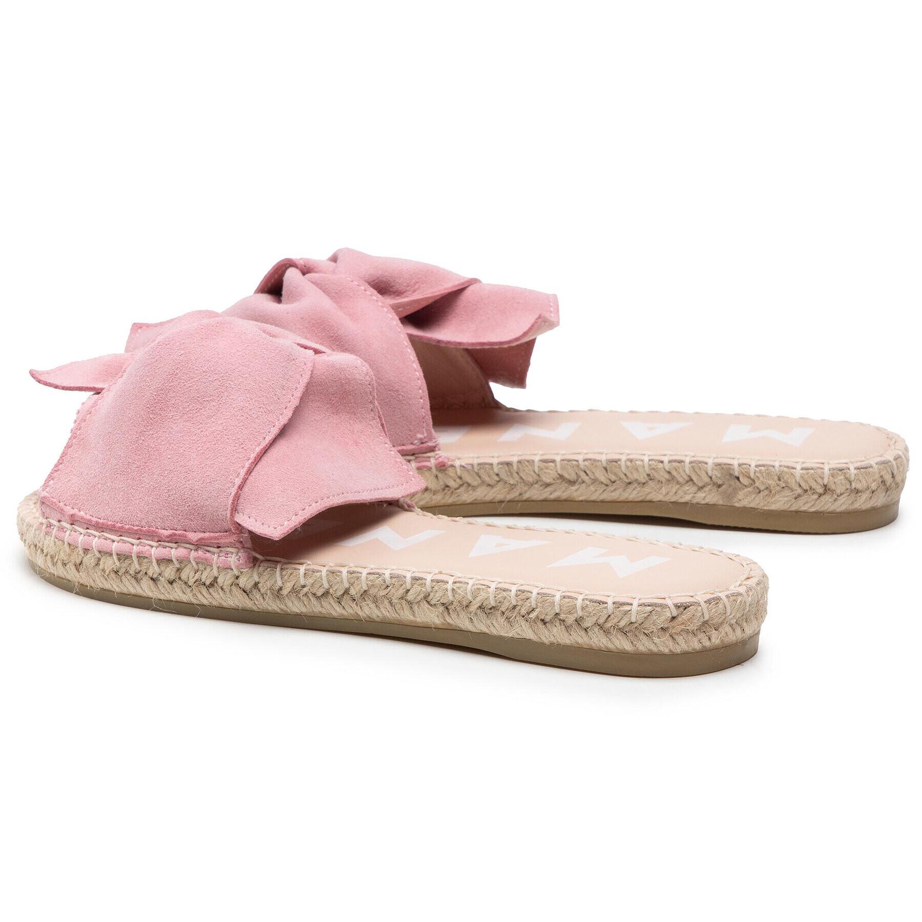 Manebi Espadrile Sandals With Knot M 1.4 JK Roza - Pepit.si