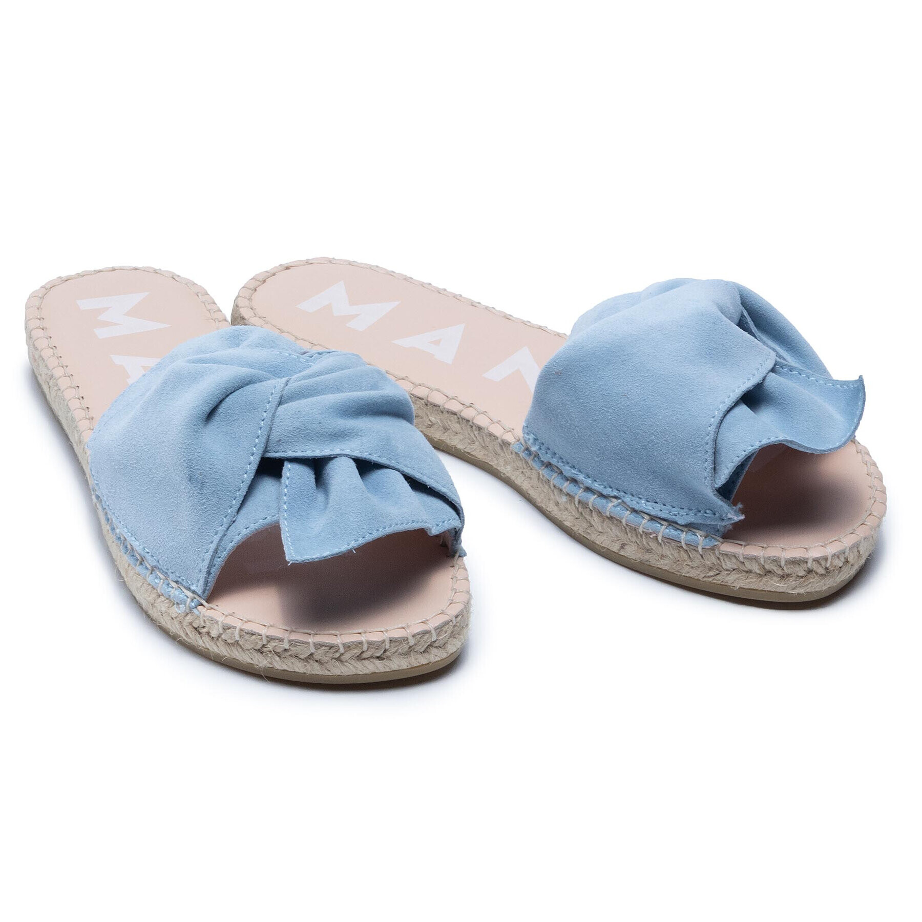 Manebi Espadrile Sandals With Knot R 0.5 Jk Modra - Pepit.si