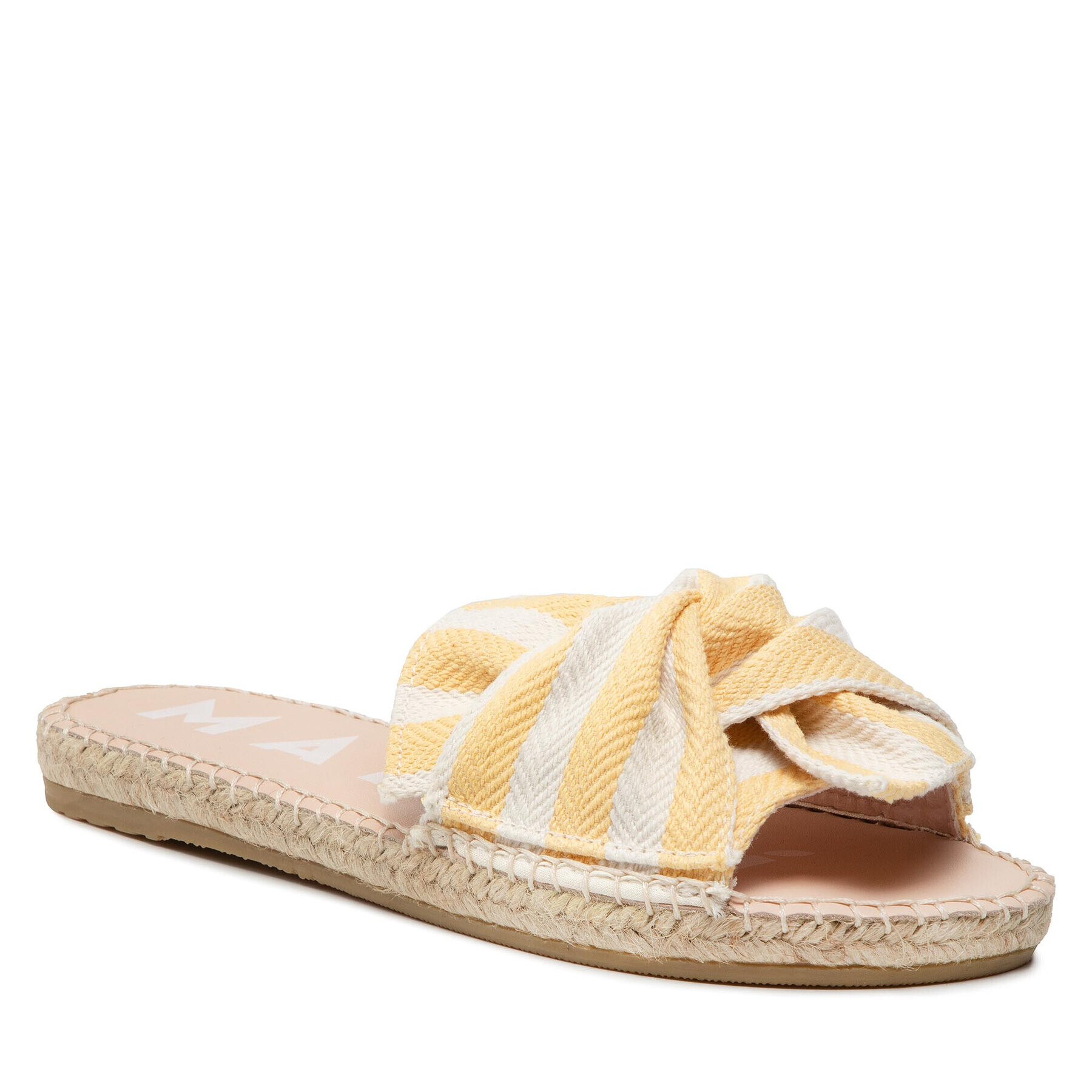 Manebi Espadrile Sandals With Knot T 1.9 Jk Rumena - Pepit.si