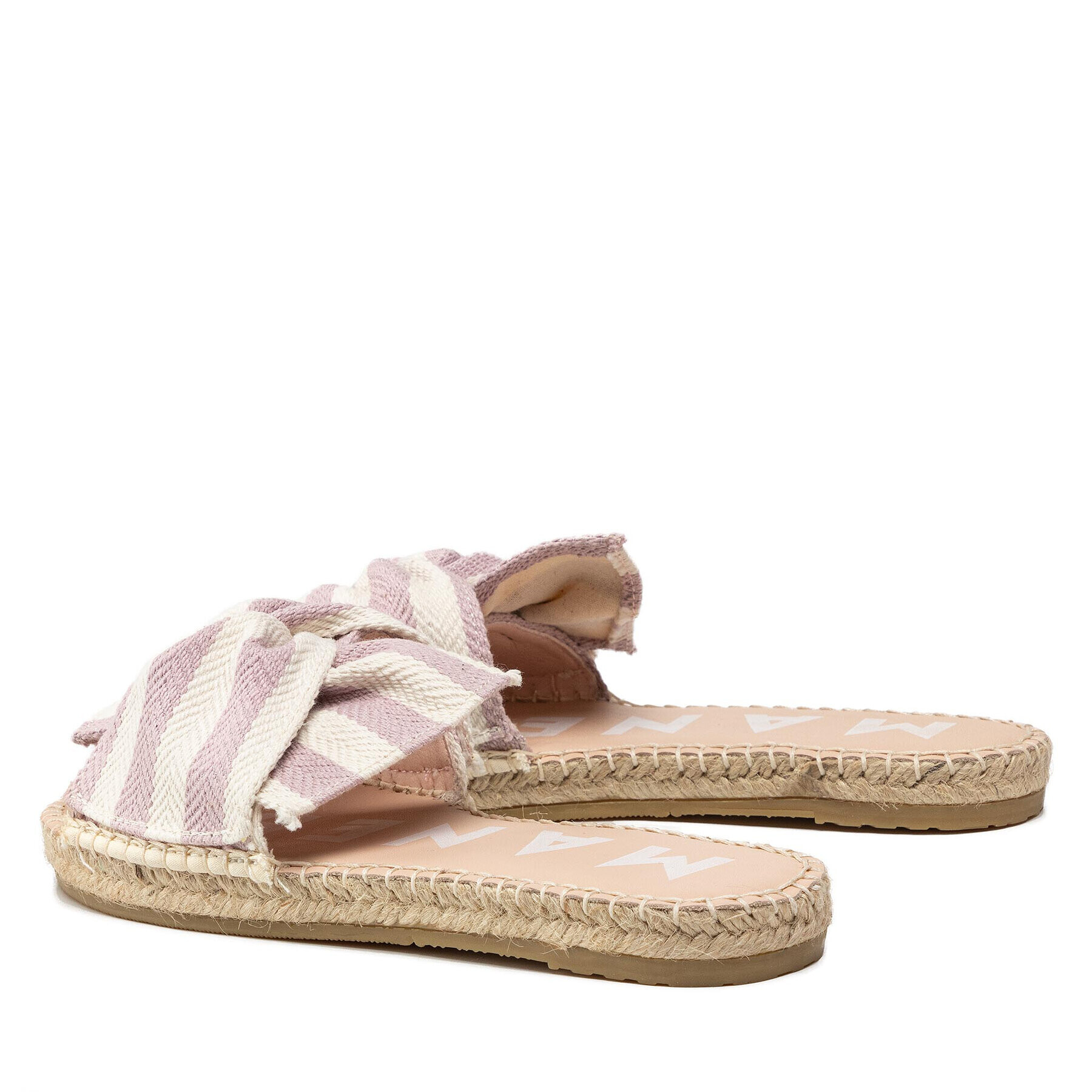 Manebi Espadrile Sandals With Knot T 2.0 Vijolična - Pepit.si