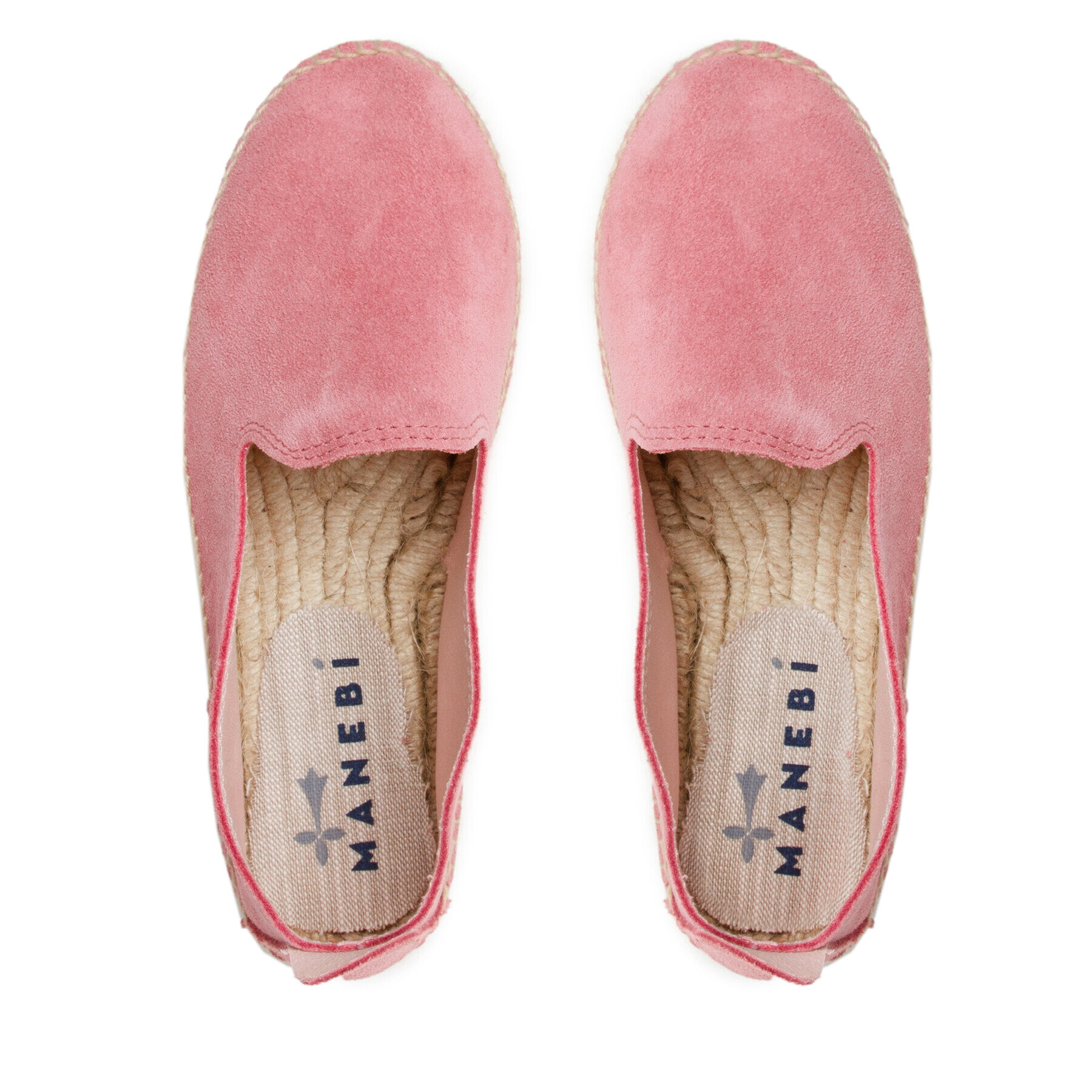 Manebi Espadrile Slippers D R 3.4 D0 Roza - Pepit.si