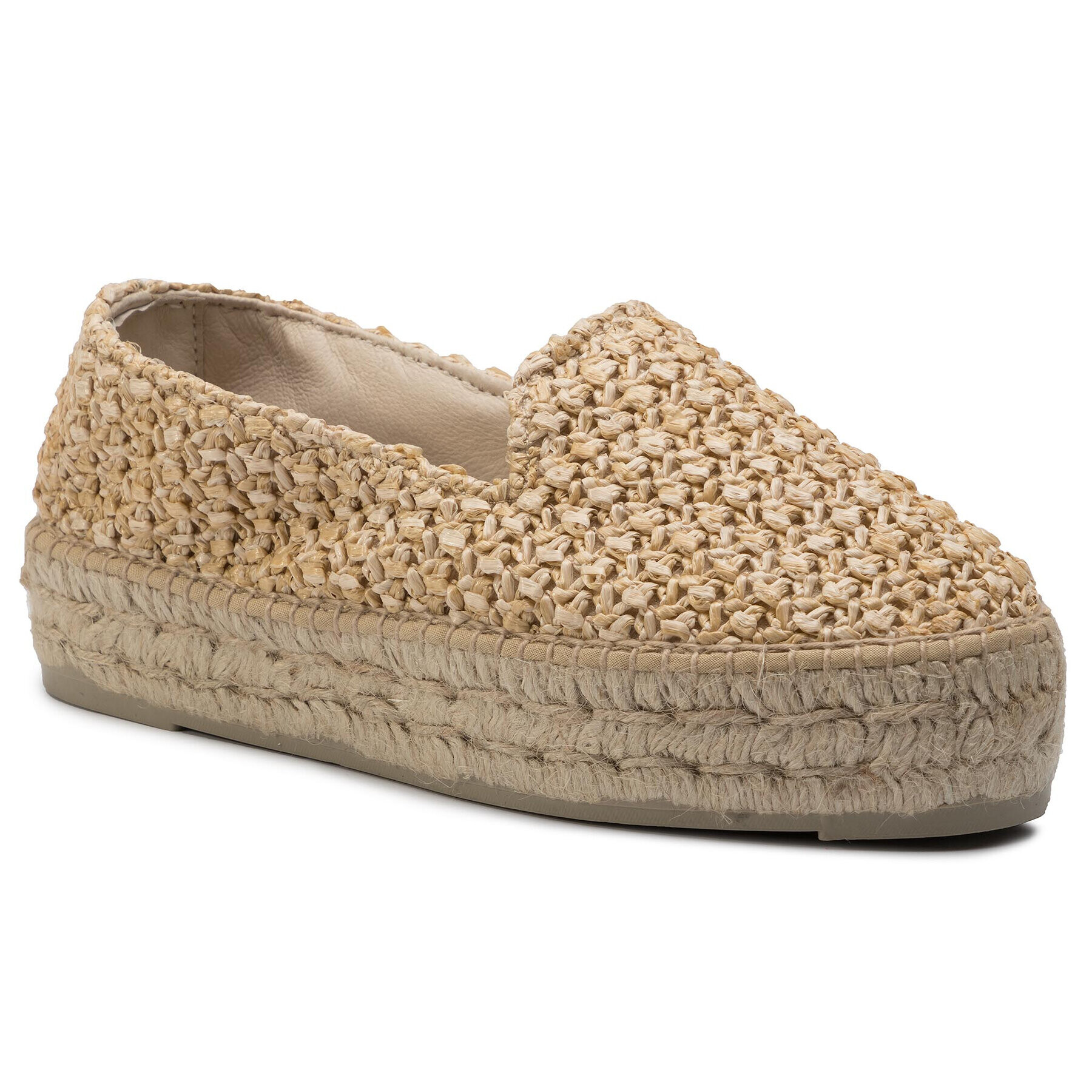 Manebi Espadrile Slippers D V 2.7 D0 Bež - Pepit.si