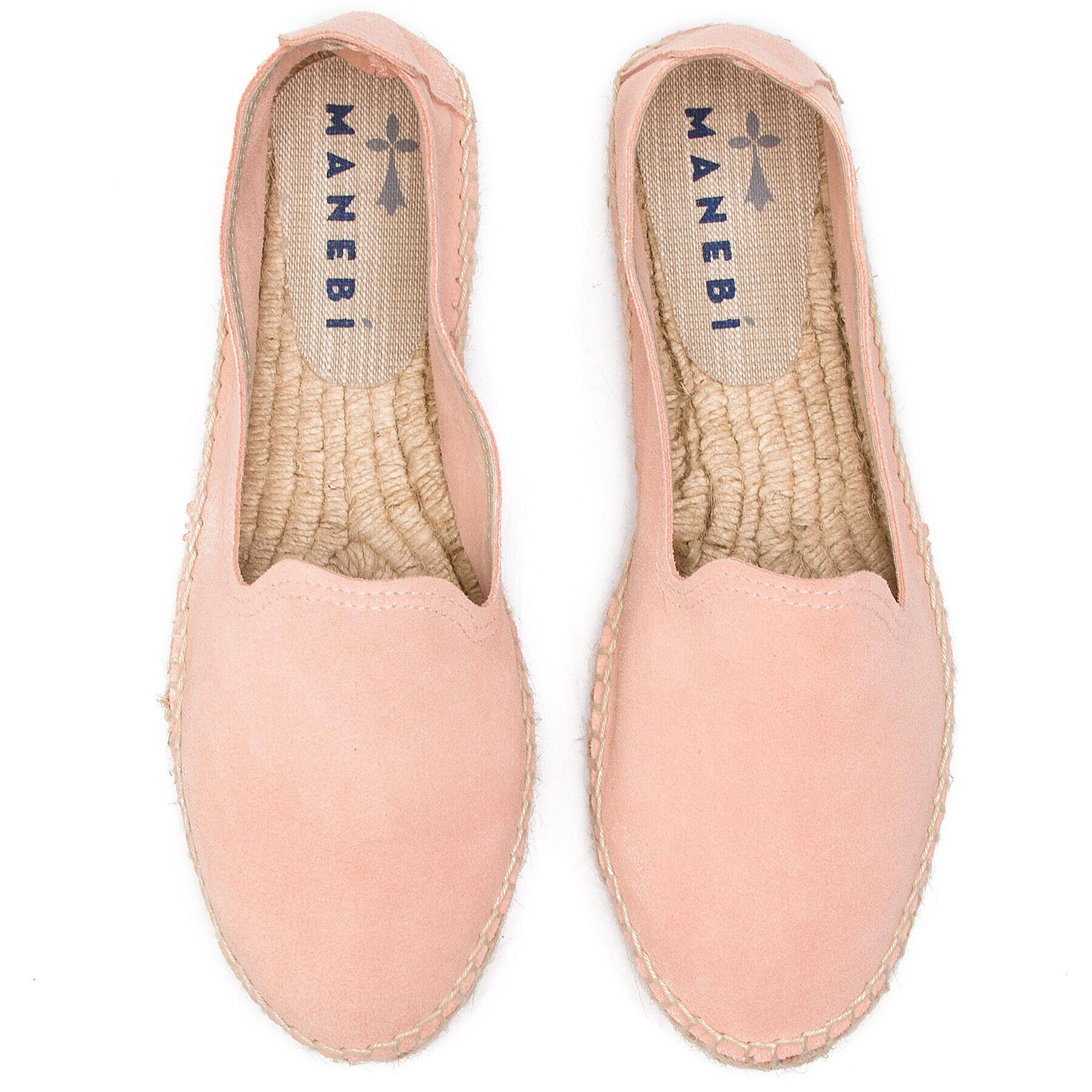 Manebi Espadrile Slippers D W 1.4 D0 Roza - Pepit.si