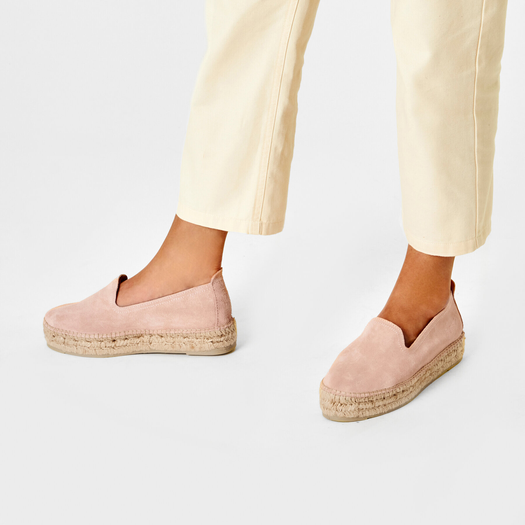 Manebi Espadrile Slippers D W 1.4 D0 Roza - Pepit.si