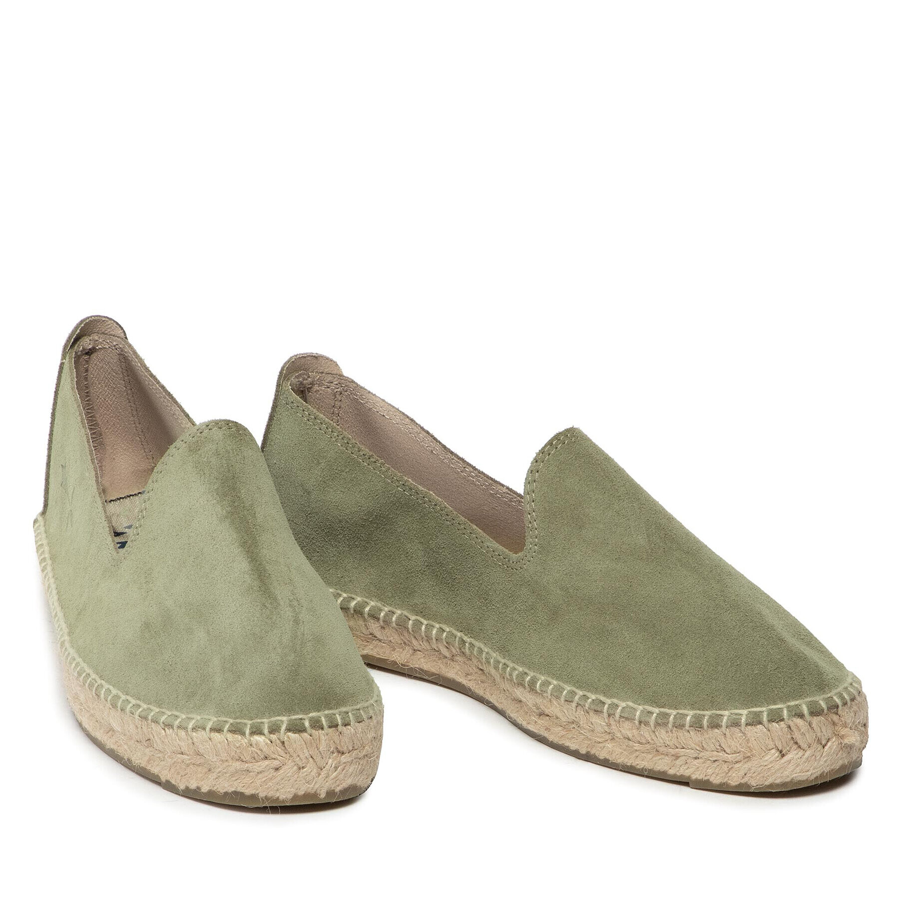 Manebi Espadrile Slippers M M 2.7 C0 Zelena - Pepit.si