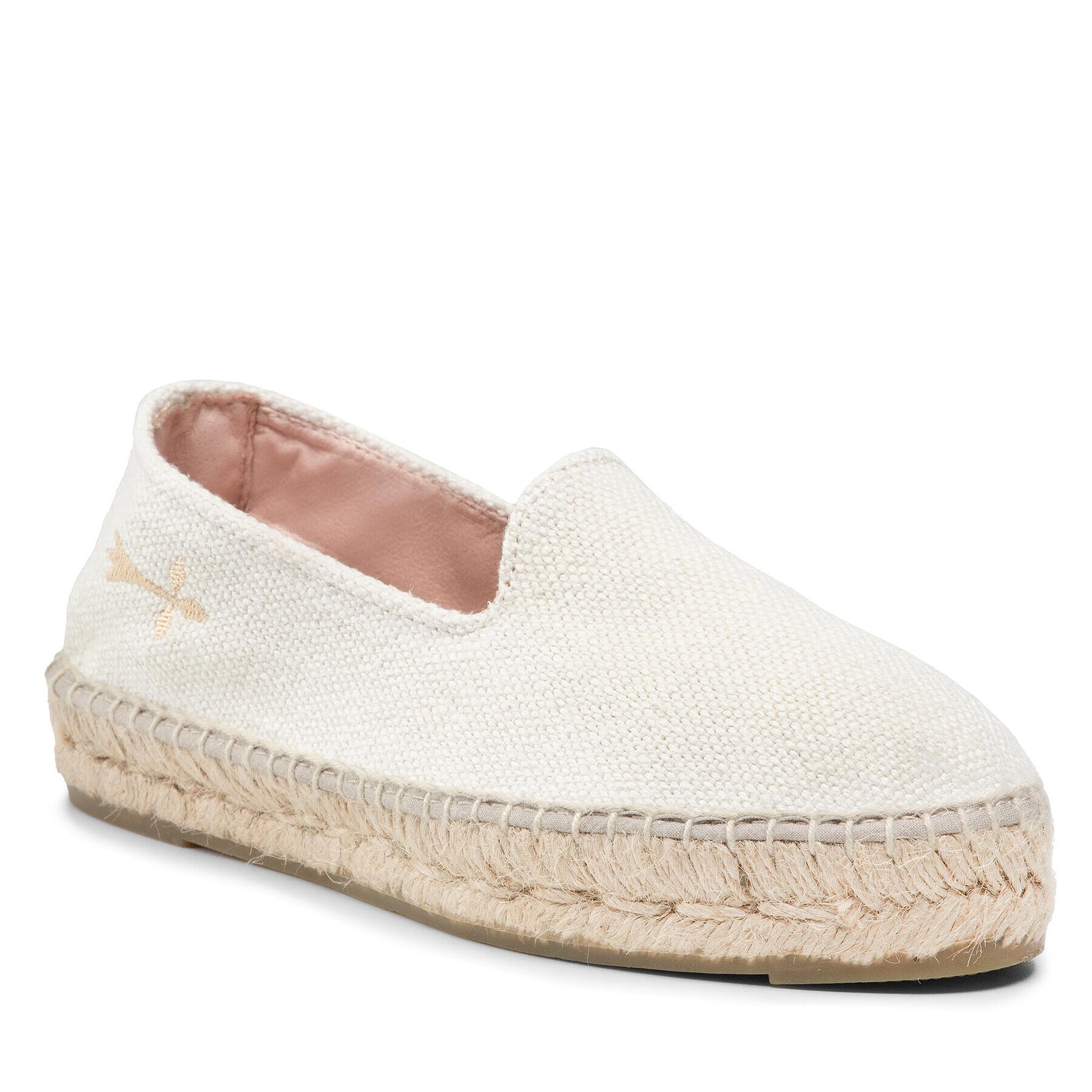 Manebi Espadrile Slippers W O 7.0 N0 Bela - Pepit.si