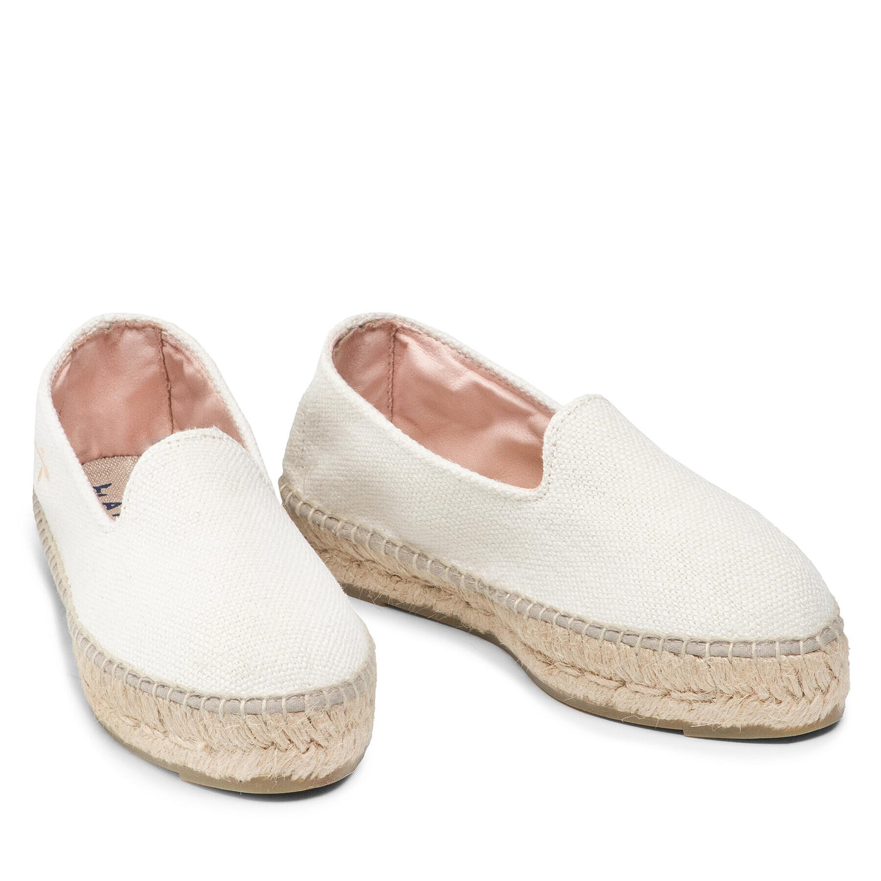 Manebi Espadrile Slippers W O 7.0 N0 Bela - Pepit.si